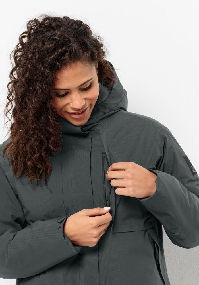 Jack Wolfskin Functioneel jack WANDERMOOD JKT W