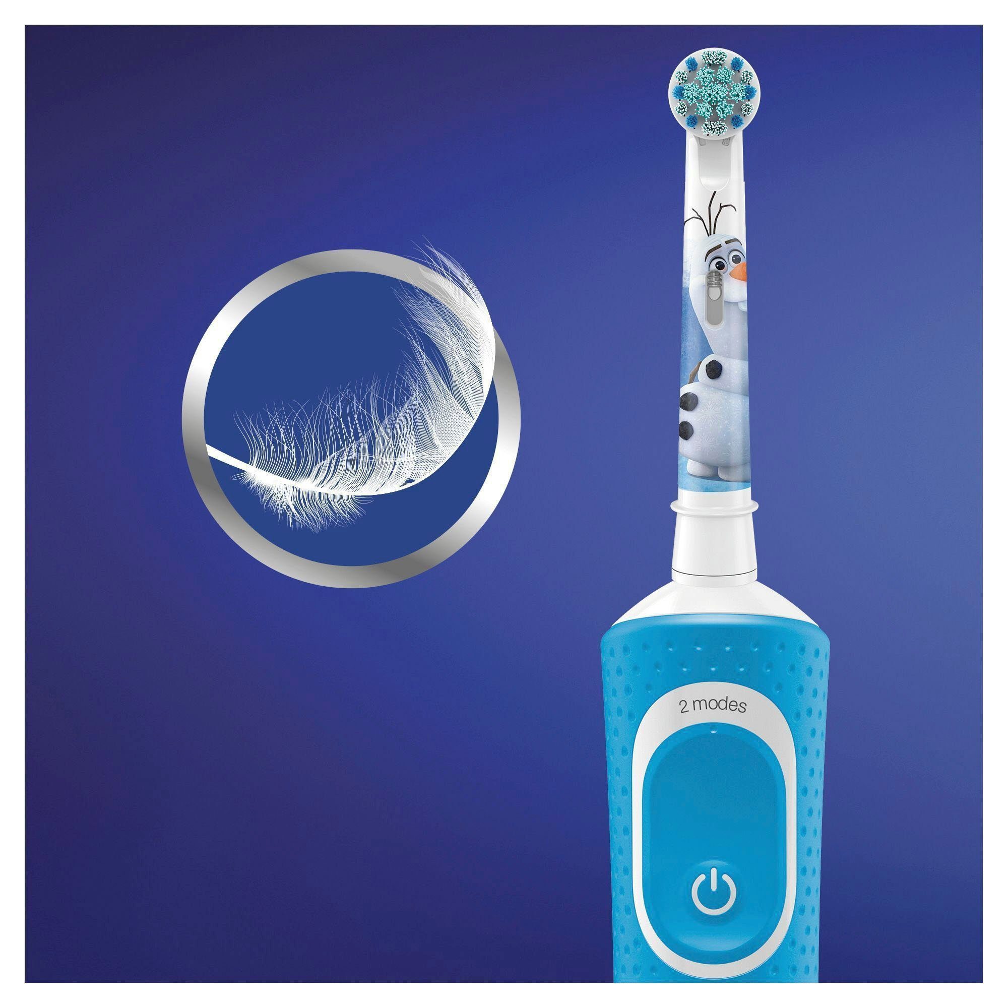Oral B Opzetborsteltjes Kids Frozen extra zachte borstel, vanaf 3 jaar, ontwerp kan wisselen, 8 stuks