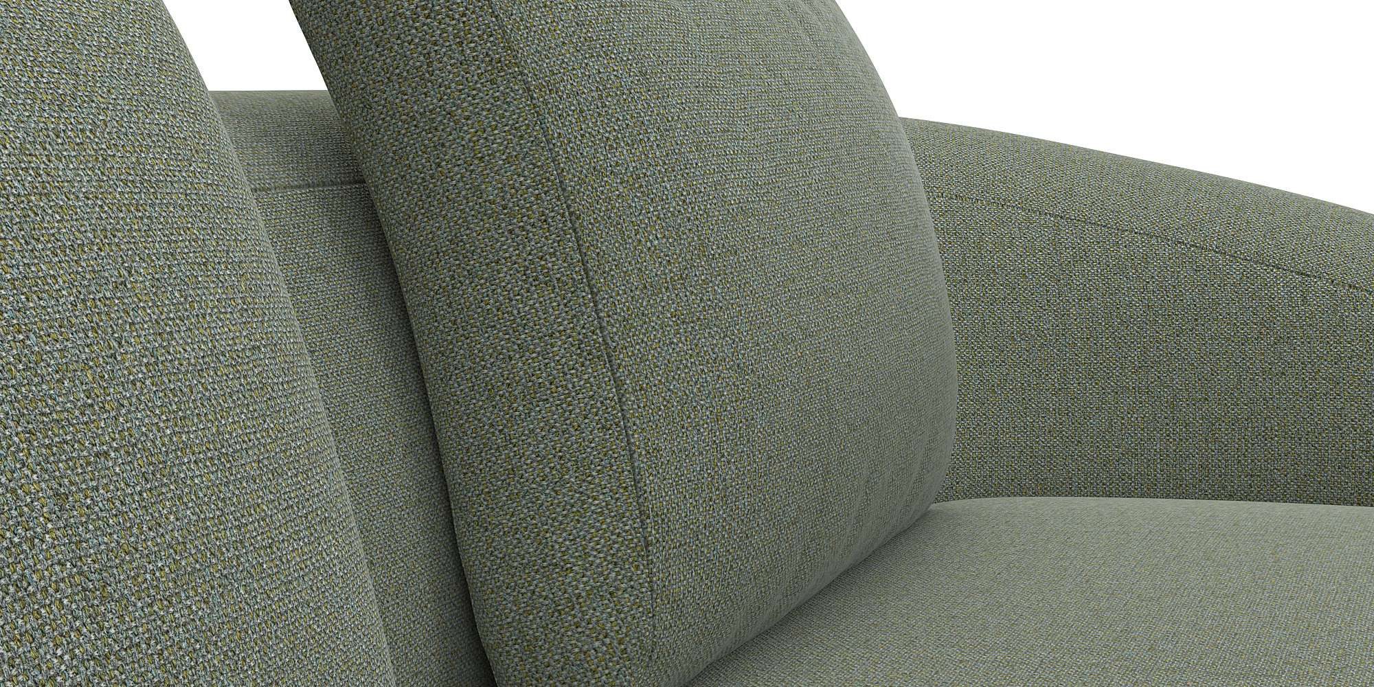 FLEXLUX Zithoek Torino, rond, L-vorm, bankhoek met recamière, longchair-sofa