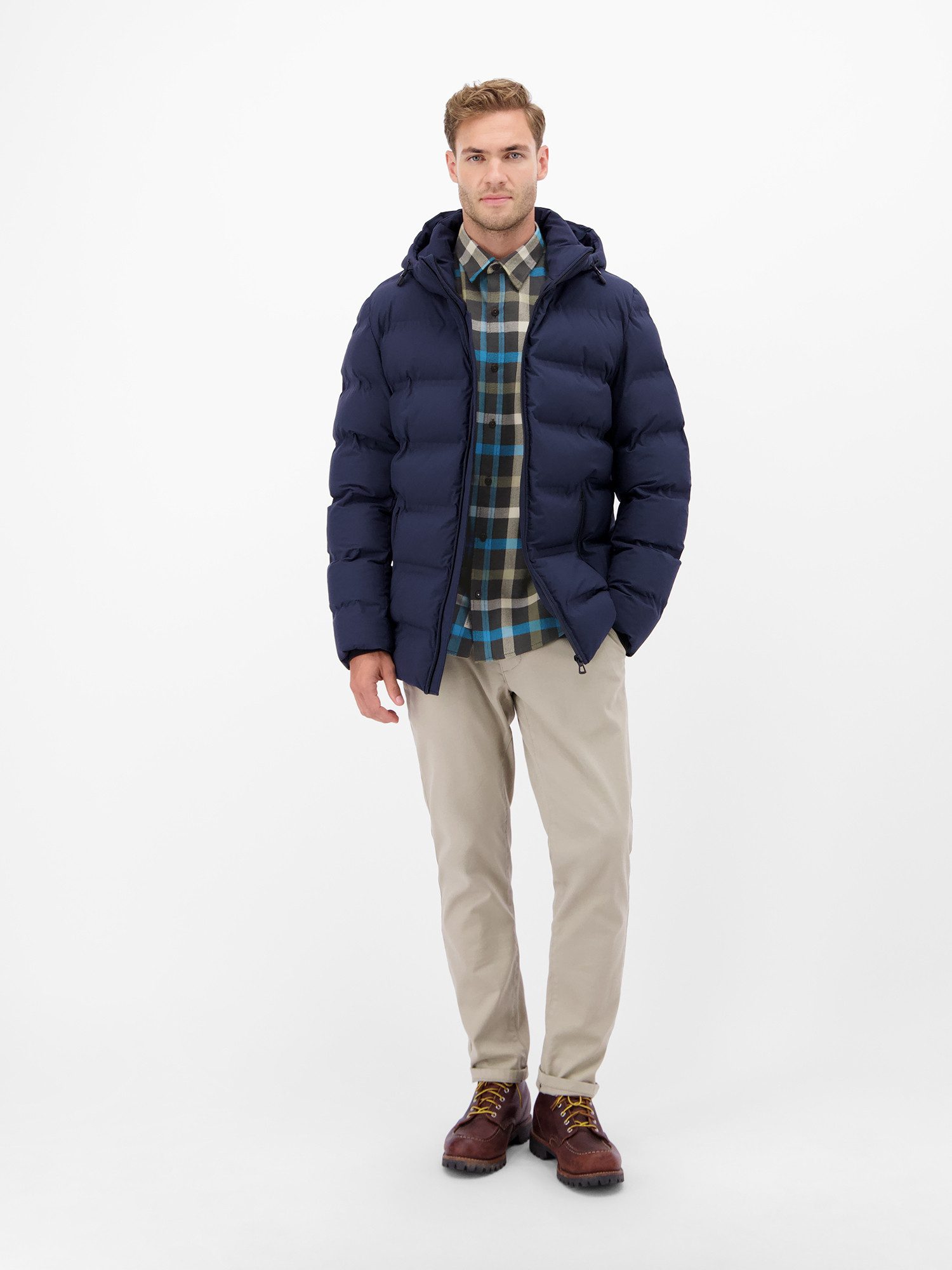 Lerros Flanellen overhemd LERROS Stijlvol Flanellen overhemd, klassiek geruit