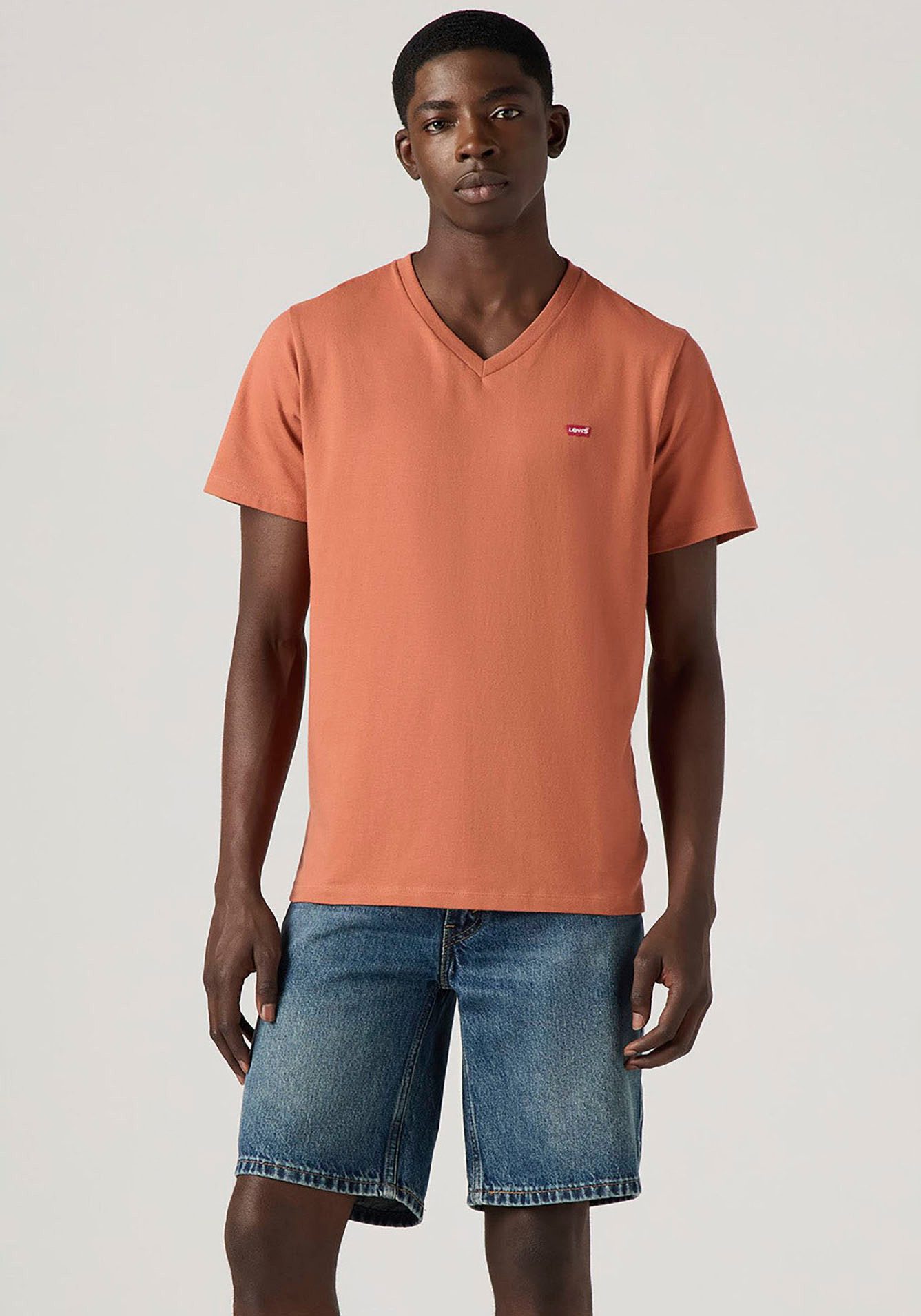 Levi's® Shirt met V-hals LE ORIGINAL HM VNECK