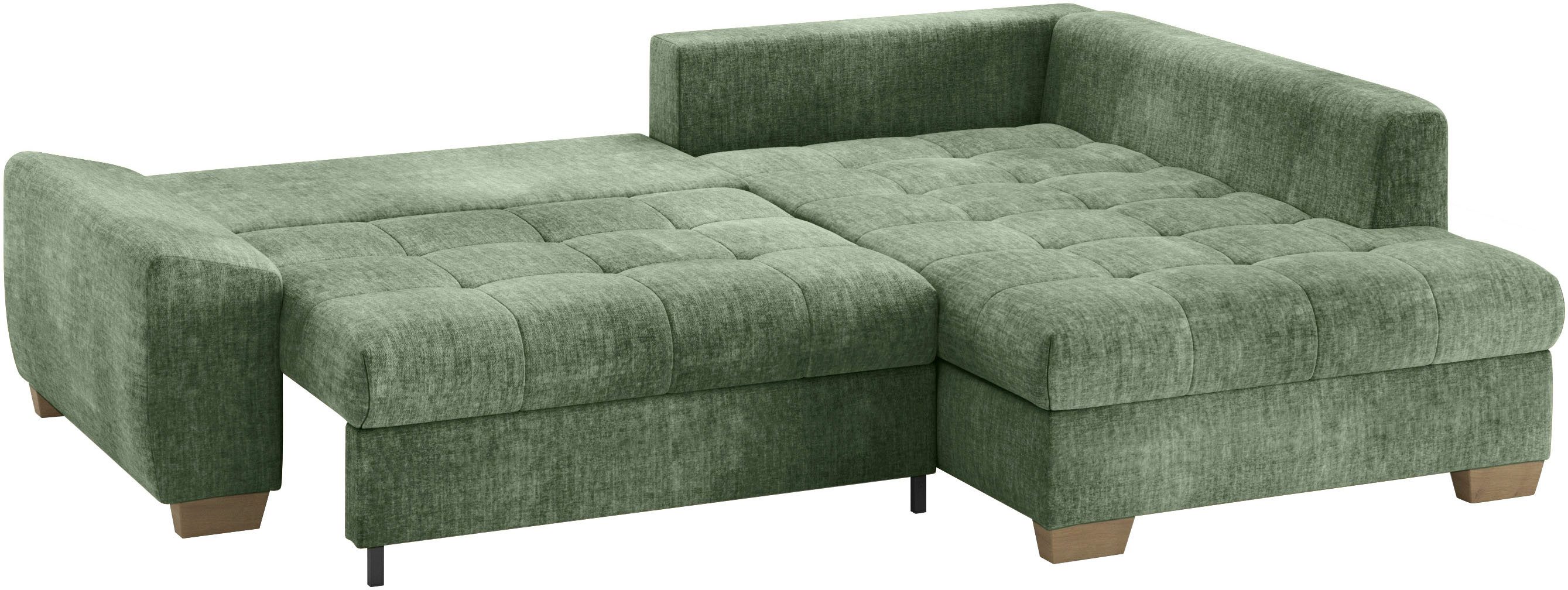 Mr. Couch Hoekbank Nikita II, L-vorm Optioneel met koudschuim, EasyBett, bedlade