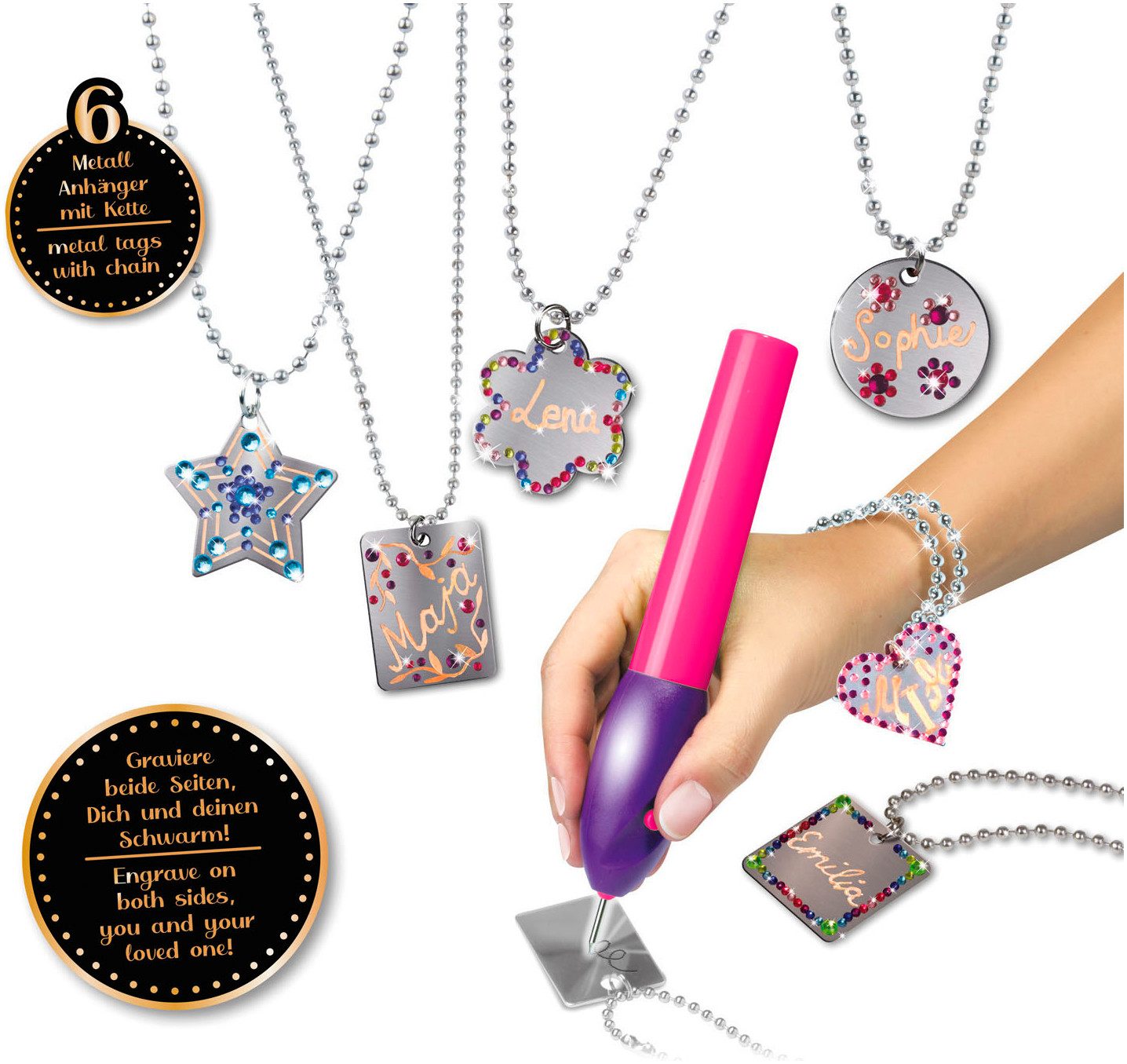 Lena® Knutselset Metalen sieraden