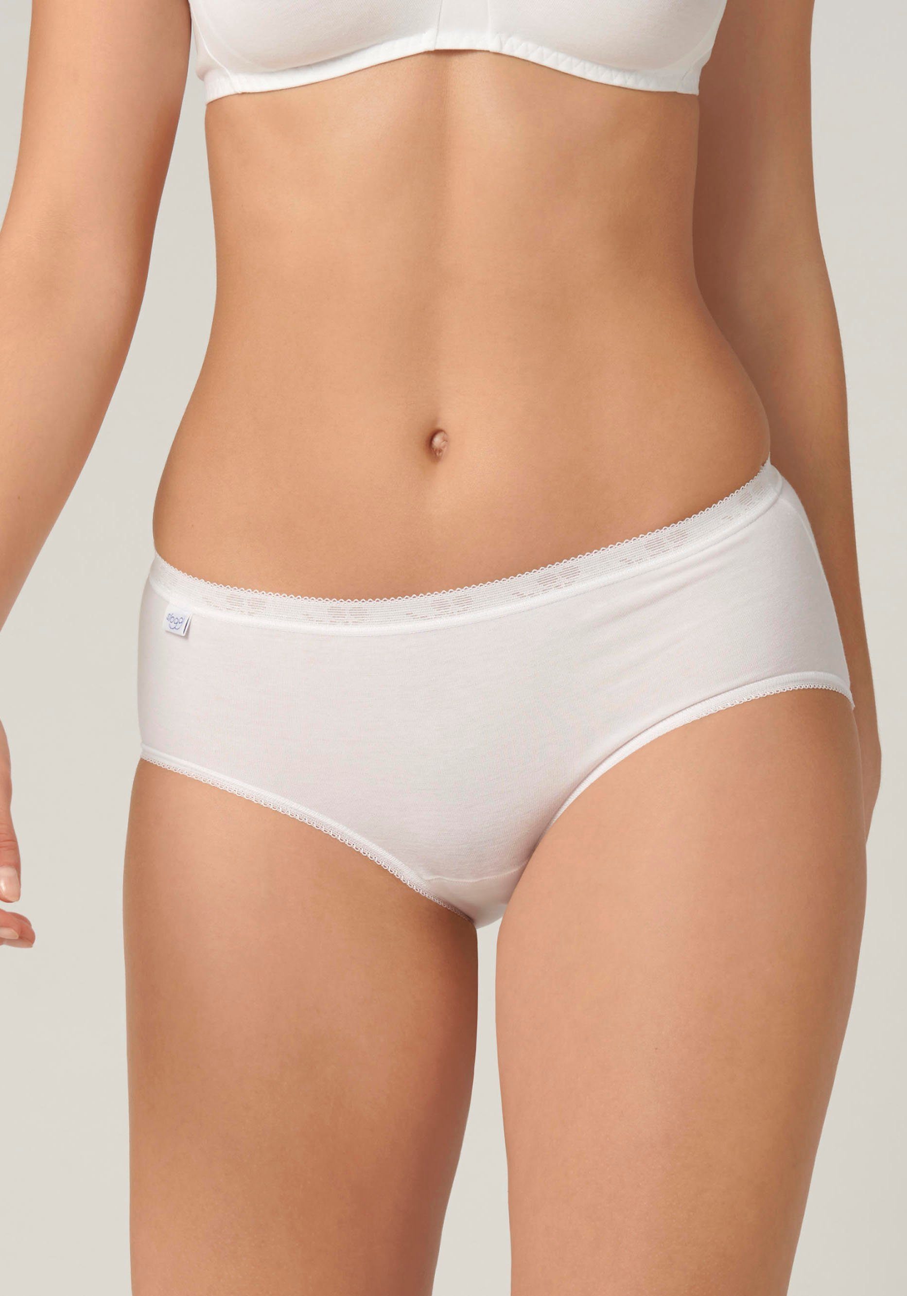 Sloggi Slip Basic+ Midi 3P perfecte pasvorm (3 stuks)