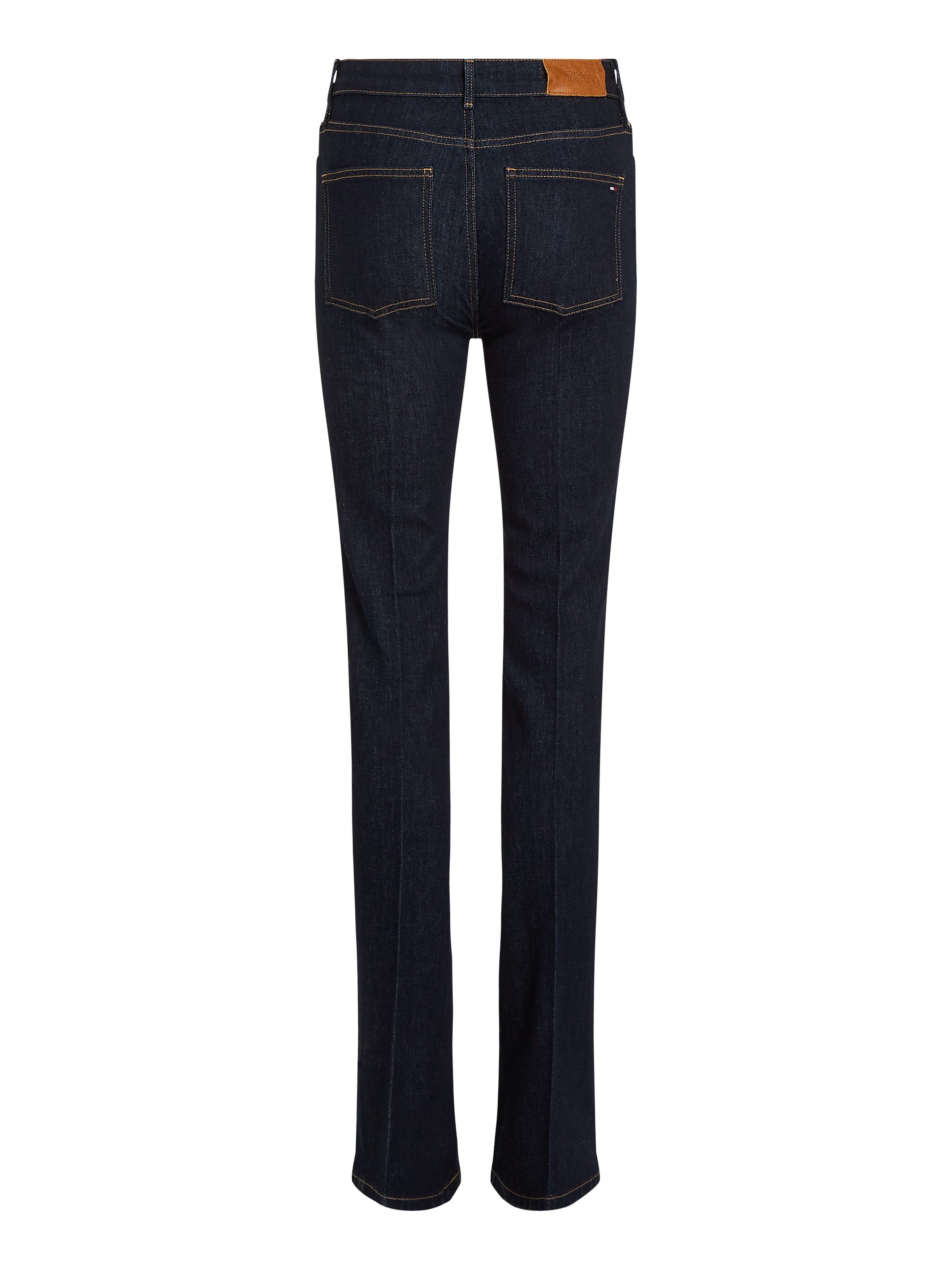Tommy Hilfiger Bootcut jeans BOOTCUT REGULAR WAIST gemiddelde normale taillehoogte, met persplooien, met studs