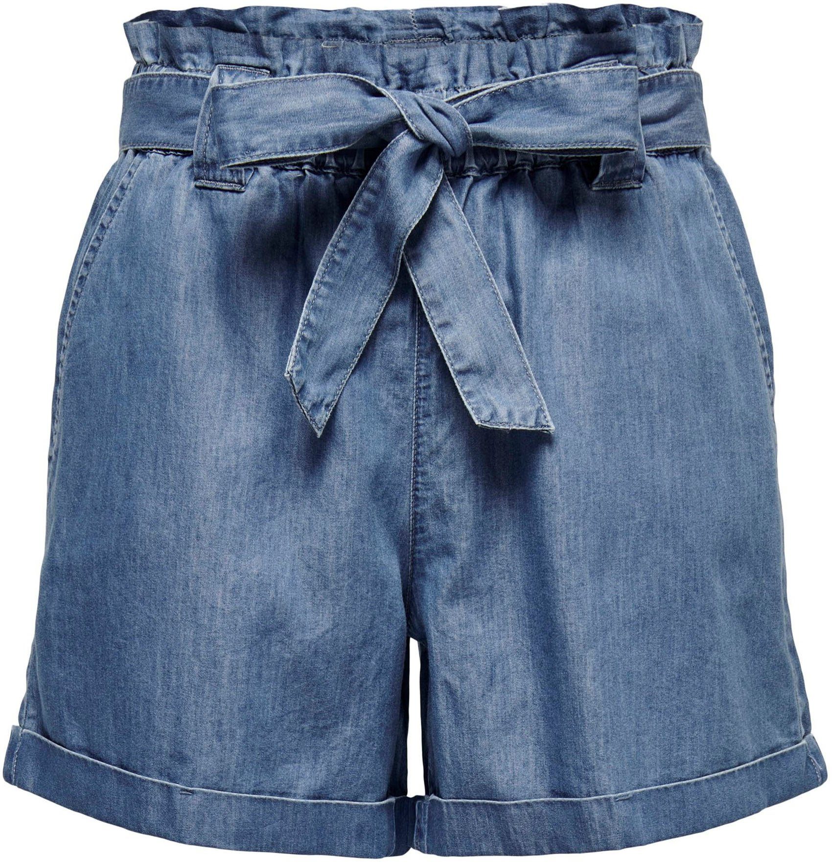 Only Short ONLBEA SMILLA HW PB LOOSE DNM SHORTS