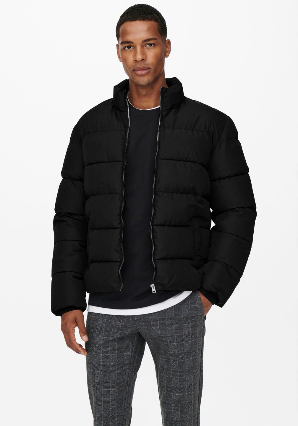 ONLY & SONS Gewatteerde jas ONSMELVIN LIFE PUFFER JACKET OTW VD