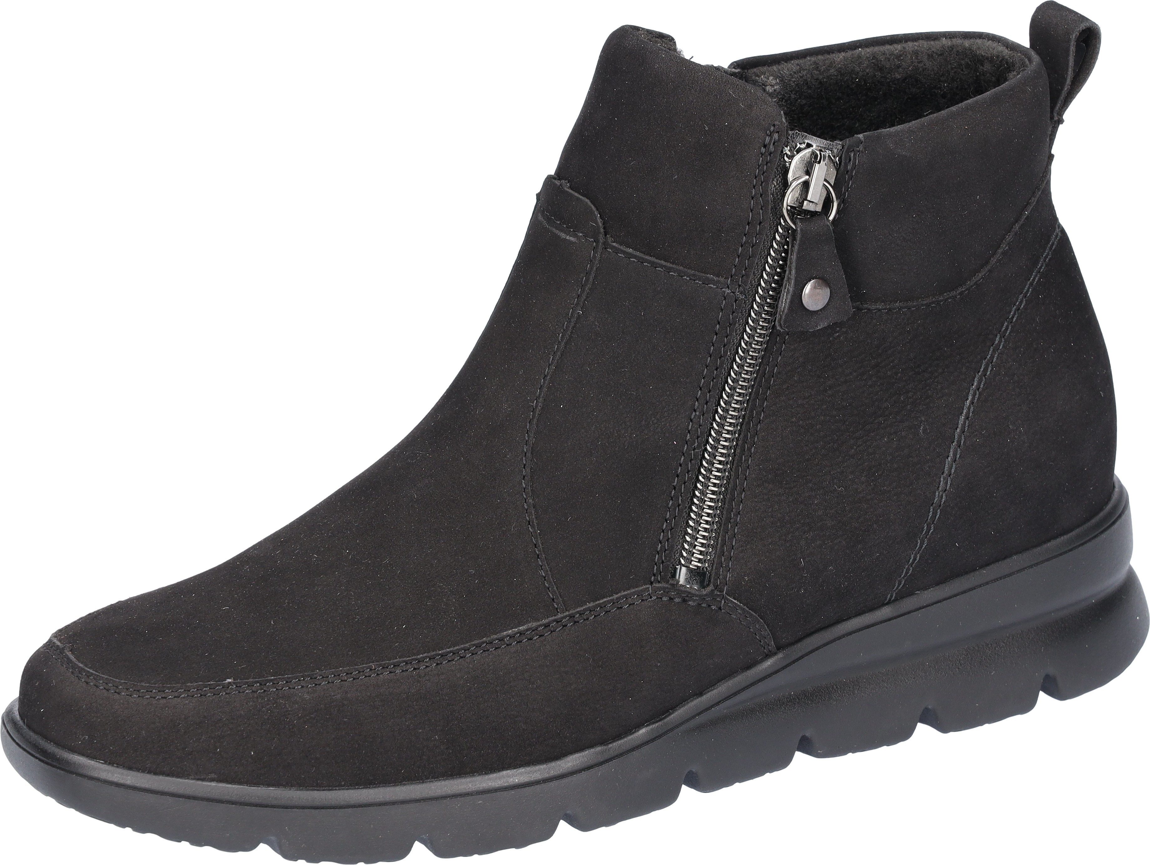 Waldläufer Boots zonder sluiting H-Bruni winterlaarzen enkellaars comfort schoen in comfortabele breedte g (= breed)