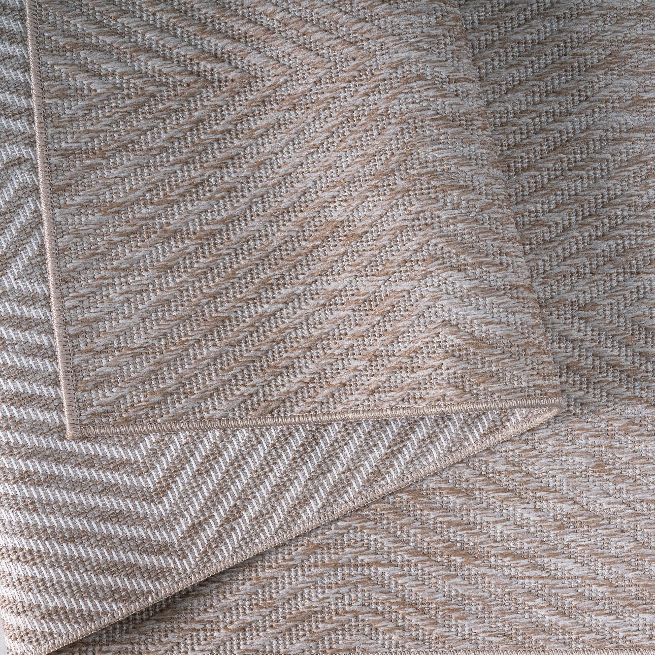 my home Vloerkleed R114A Geschikt voor binnen en buiten, sisal-look, weerbestendig & uv-bestendig, boho