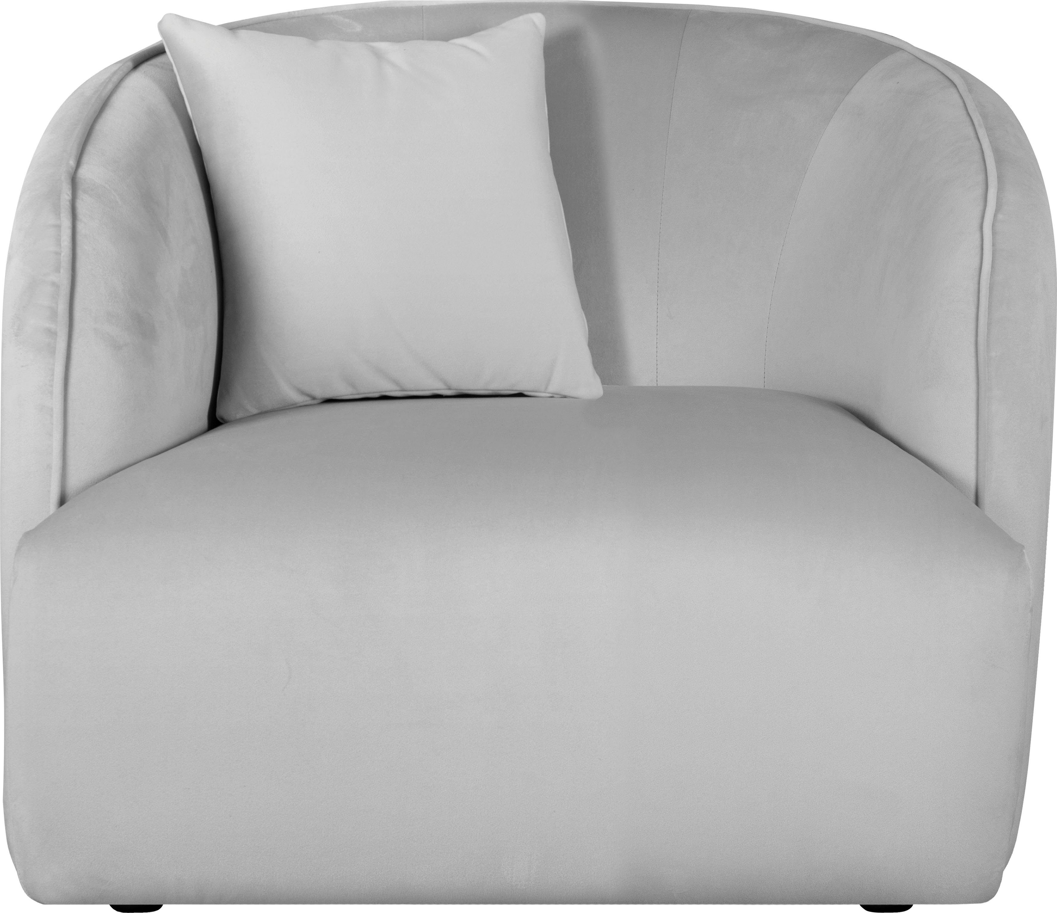 andas Fauteuil Kreukelzone ook met bouclé-bekleding