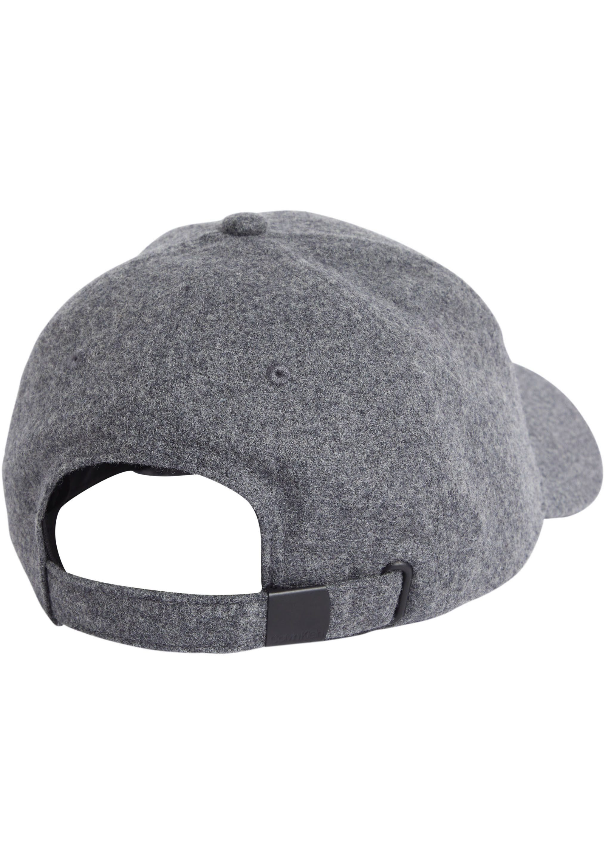 Calvin Klein Baseball pet WOOL BB CAP met logo-patch van leer unisex