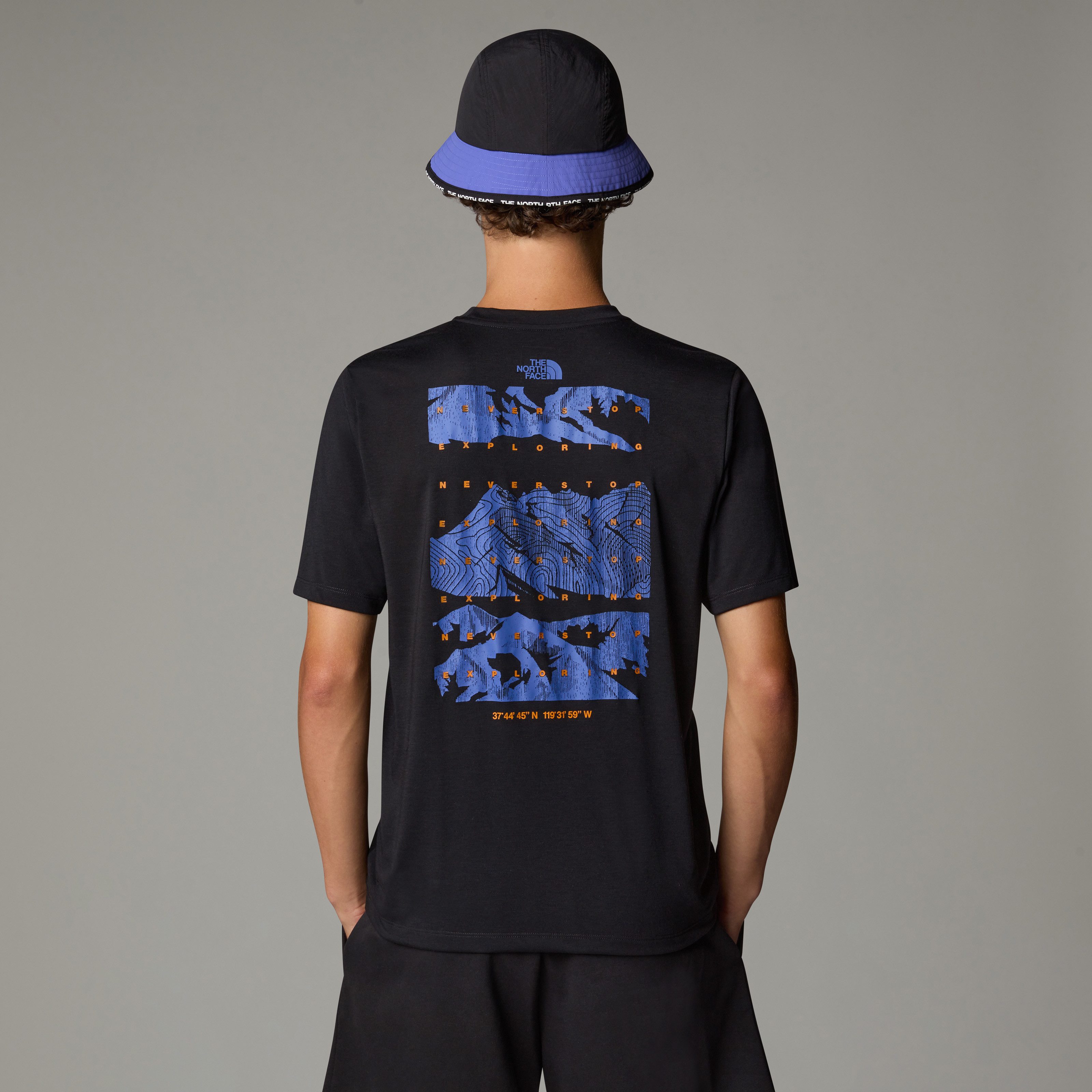 The North Face T-shirt Foundation mountain faces T-shirt voor heren (1-delig)