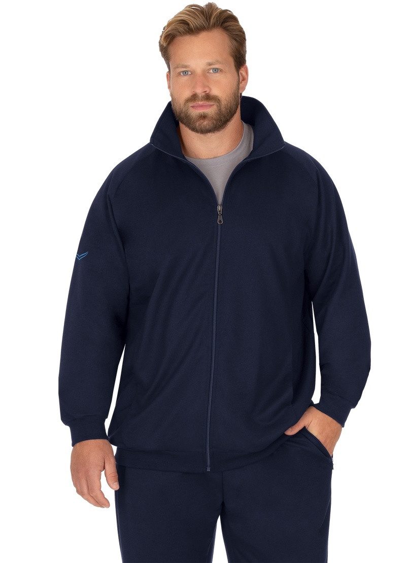 Trigema Sweatvest TRIGEMA raglanjack van sweatkwaliteit (1-delig)