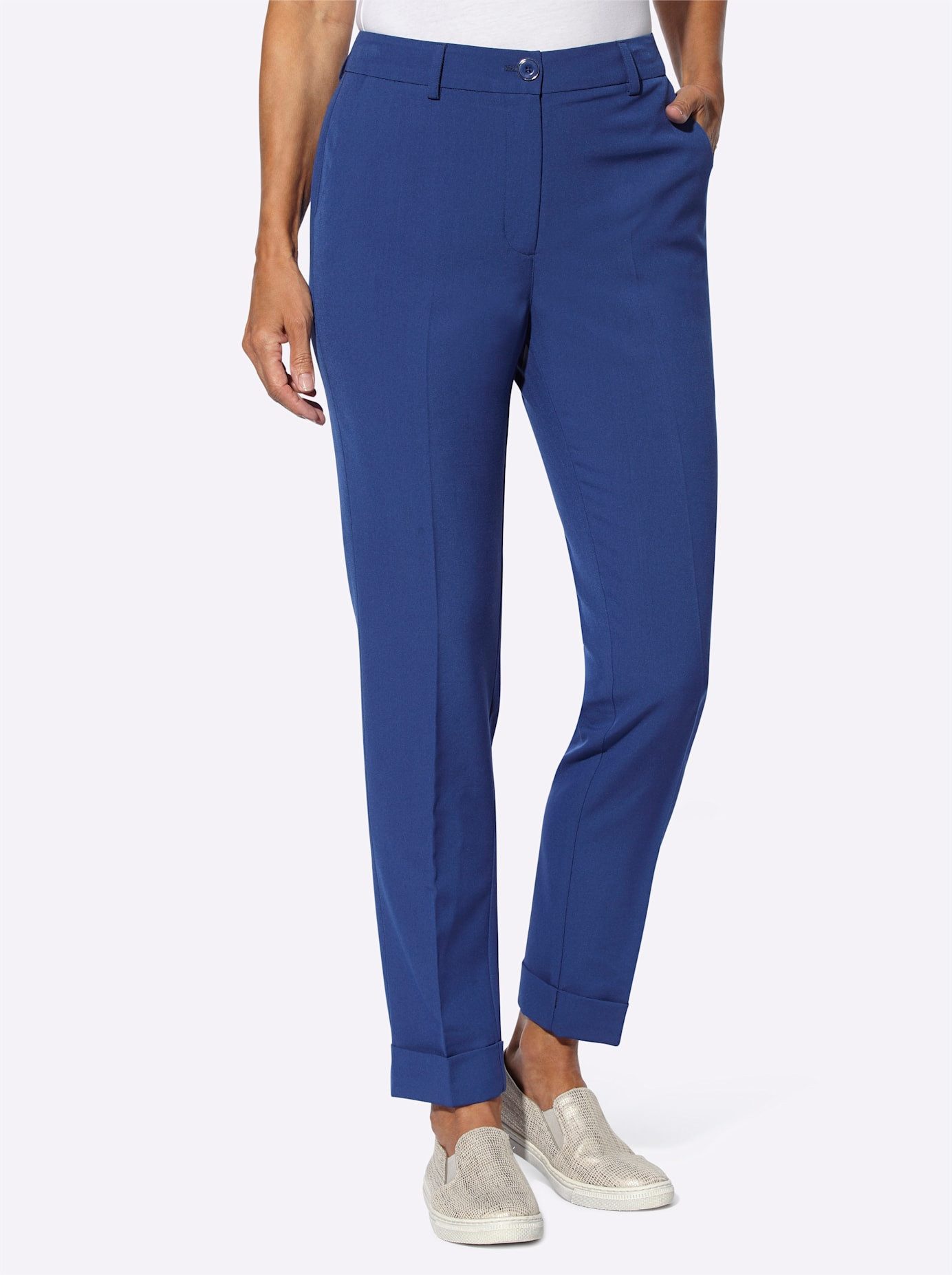 Classic Inspirationen Pantalon met vouw