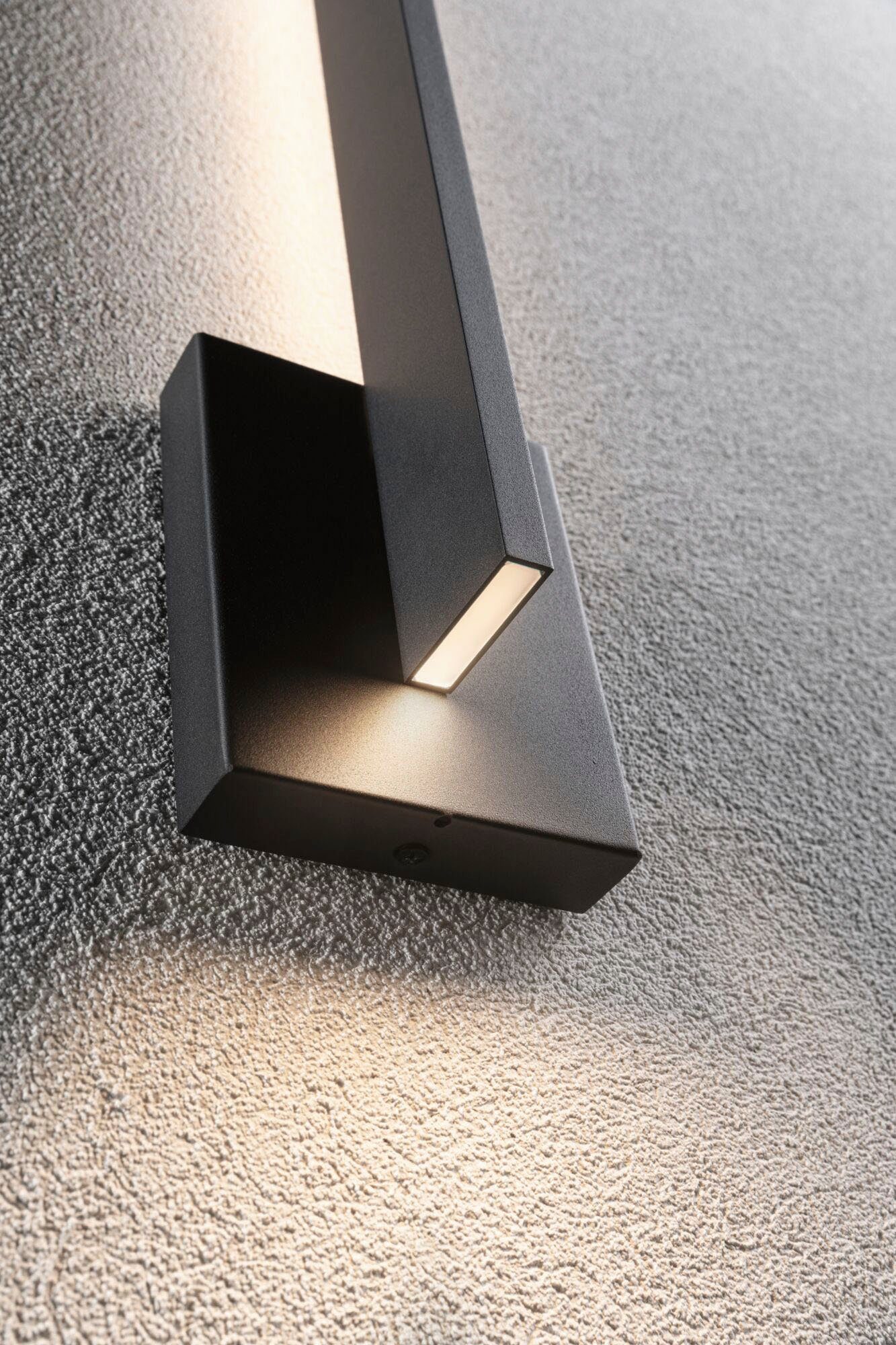 Paulmann Led-wandlamp voor buiten Buiten 230V Levka 13,5W IP44 3000K Antraciet