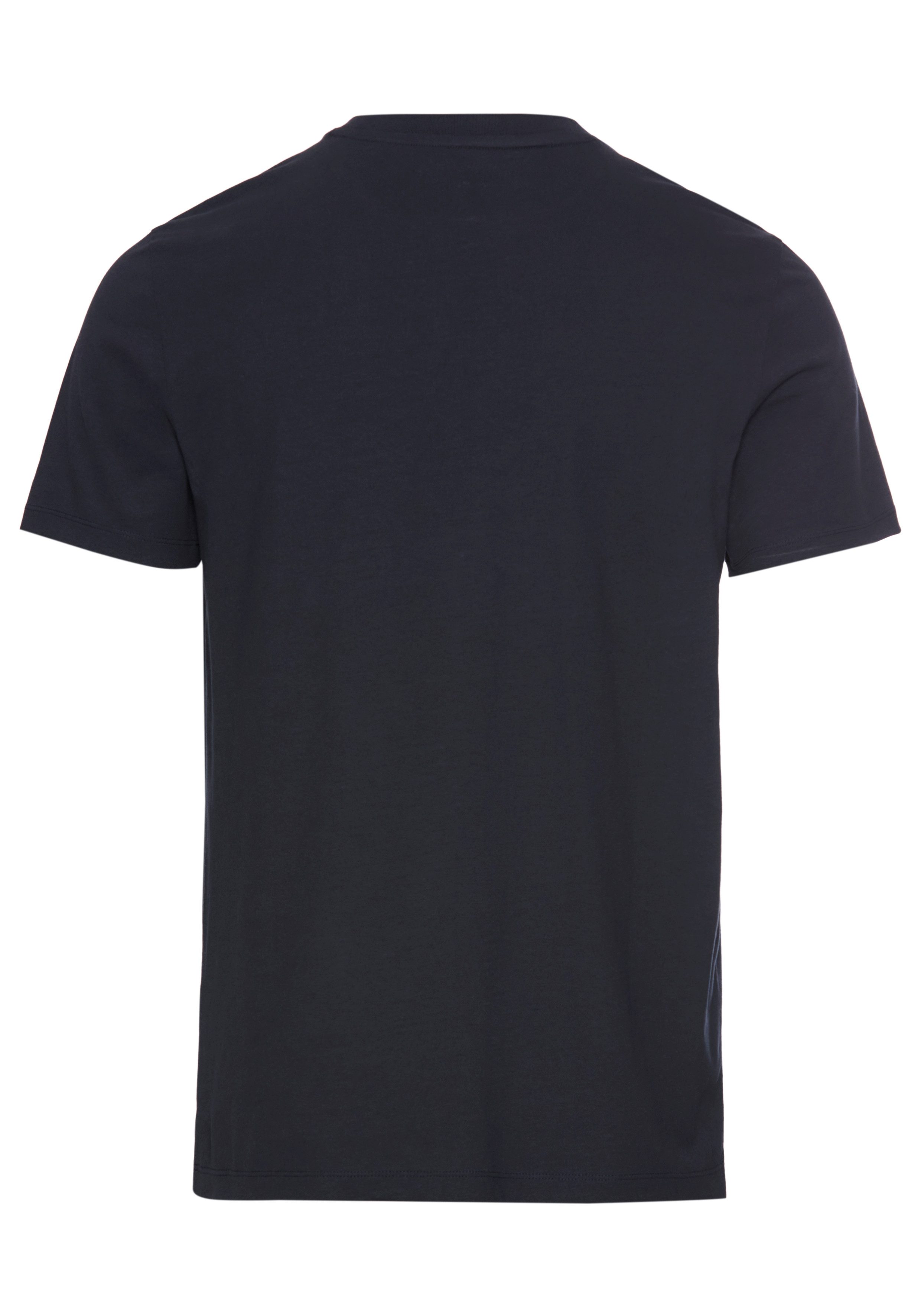 DELMAO T-shirt met sportief-maritieme merkopdruk