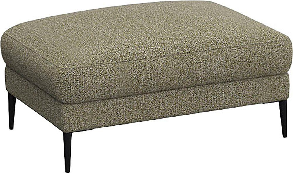 FLEXLUX Poef Belle gestoffeerde hocker, zithocker Scandinavisch design, in een sublieme verwerking