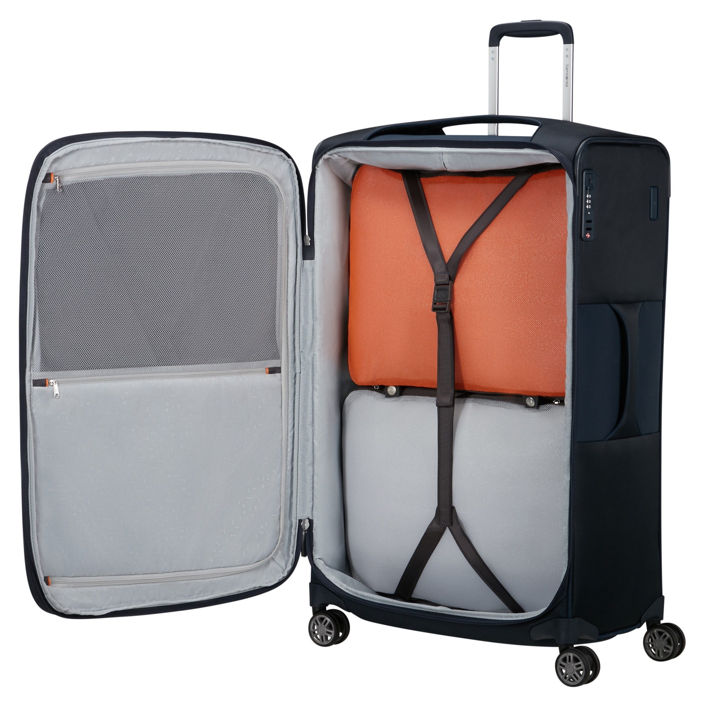 Samsonite Zachte bagage trolley (set, 2 stuks)