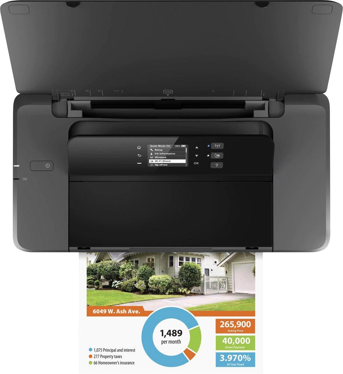 HP Mobiele printer OfficeJet 200 mobiele printer