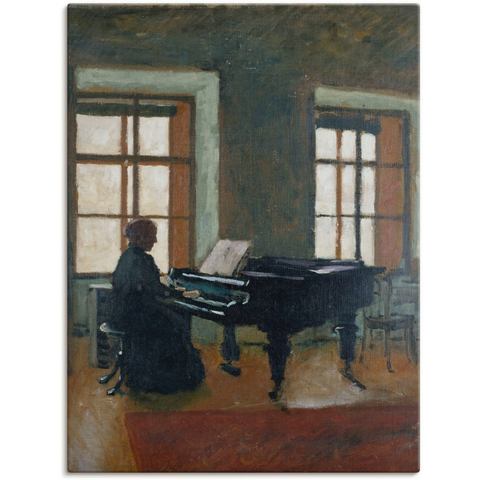 Artland artprint Am Klavier. 1910