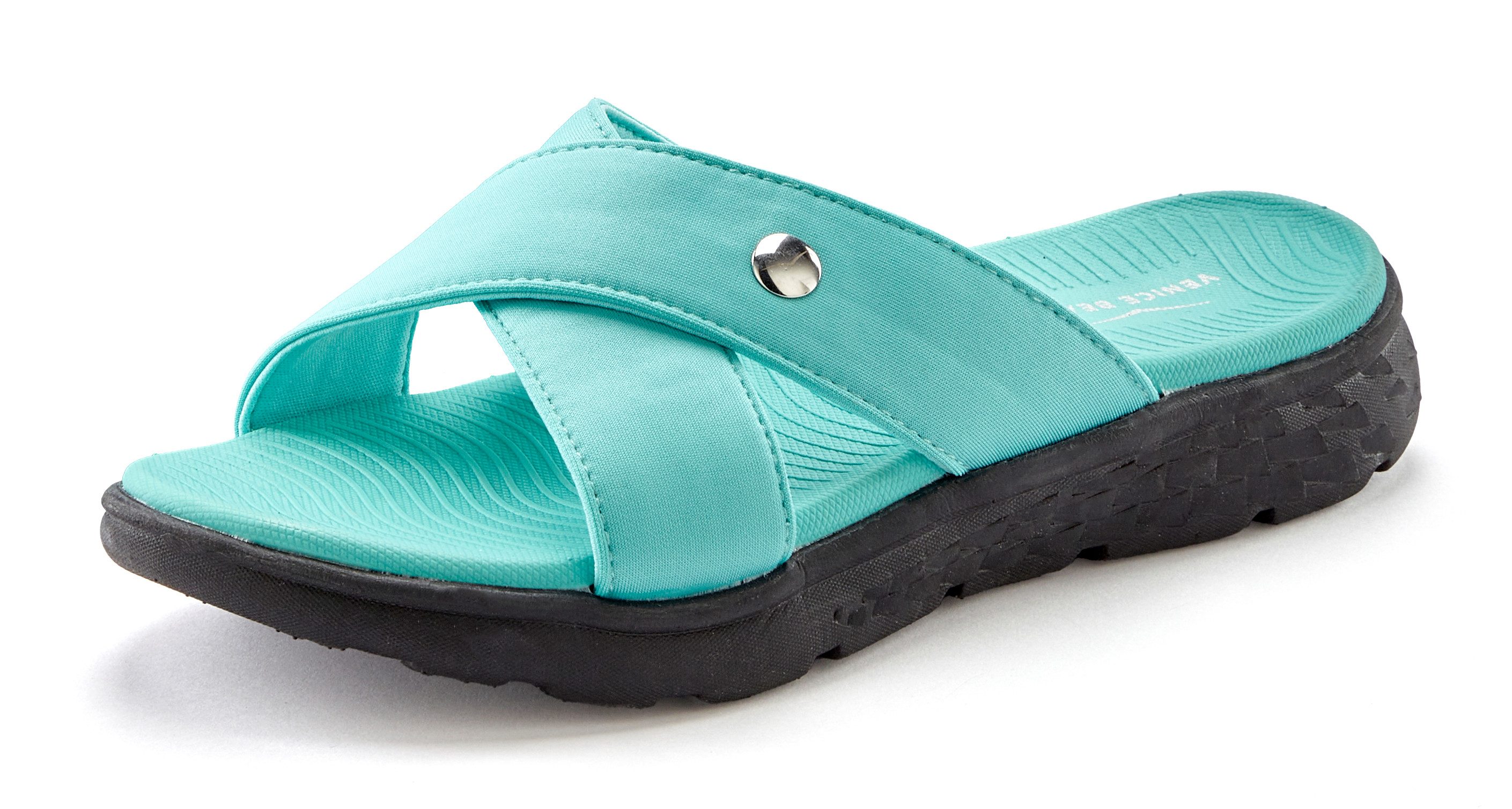 Venice Beach Badslippers Pantolette, mule, sandaal, open schoen, badschoen VEGAN