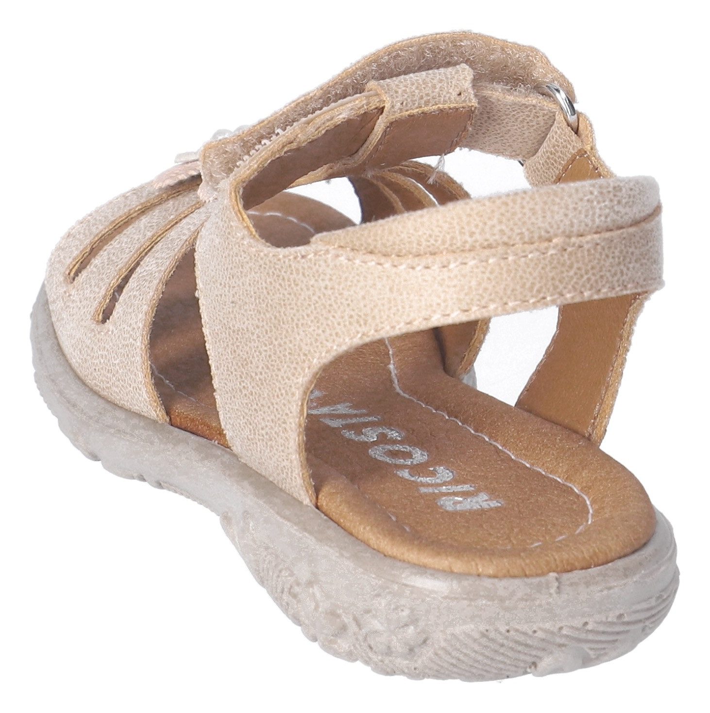 Ricosta Sandaaltjes , sandaal met klittenband, wms-systeem, leer, maat sjabloon te downloaden