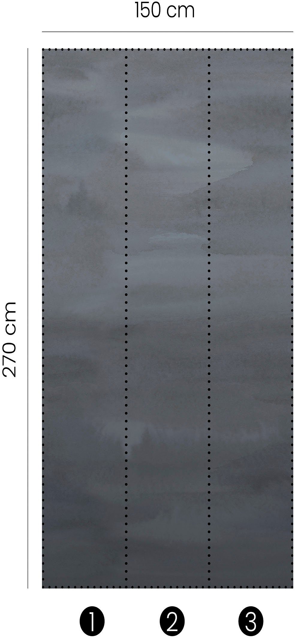 Fashion for walls Fotobehang Misty Mood Ftalaten vrij