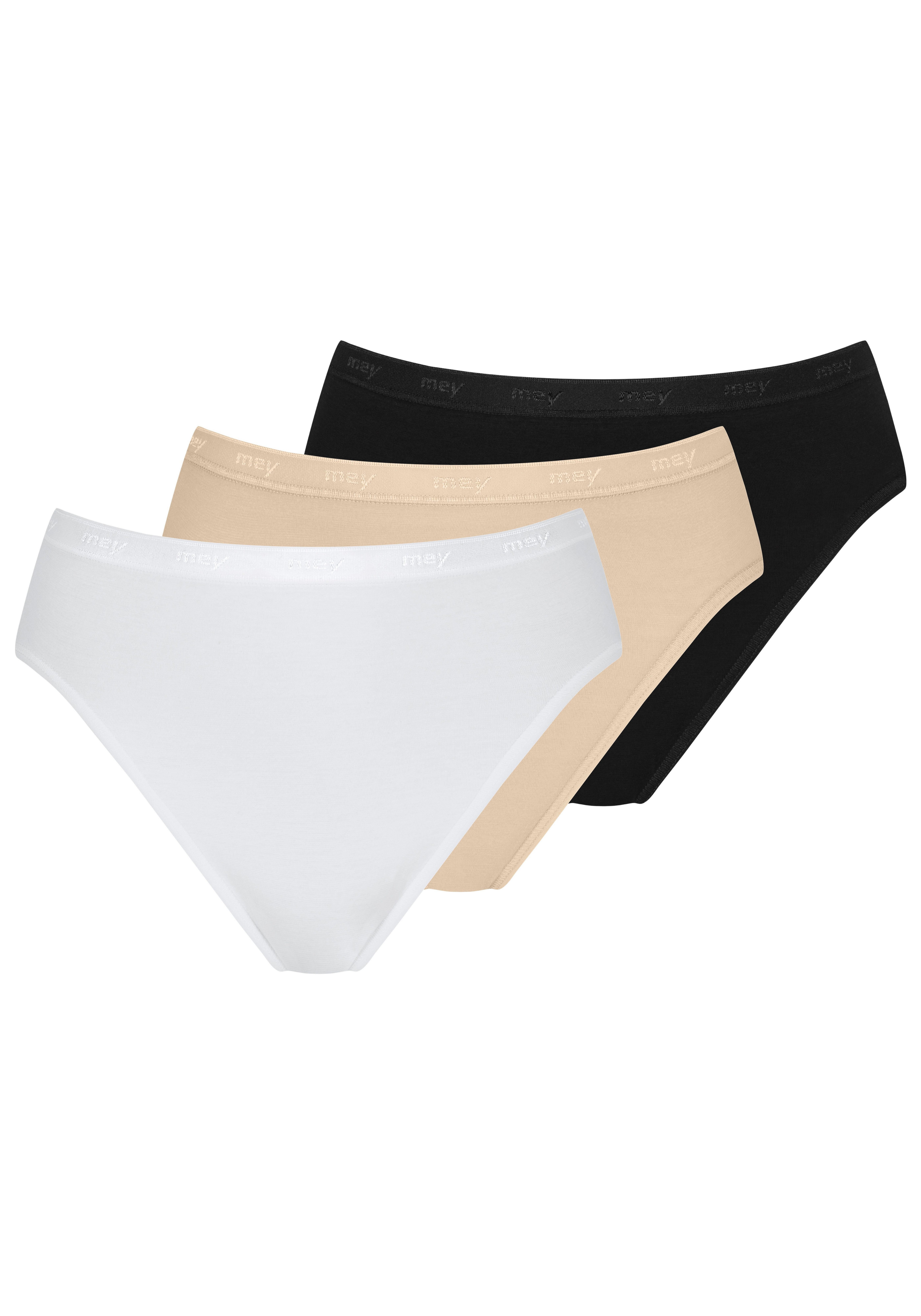 Mey Jazz-hipsters Serie Triniti met zachte logoband (set 3 stuks)