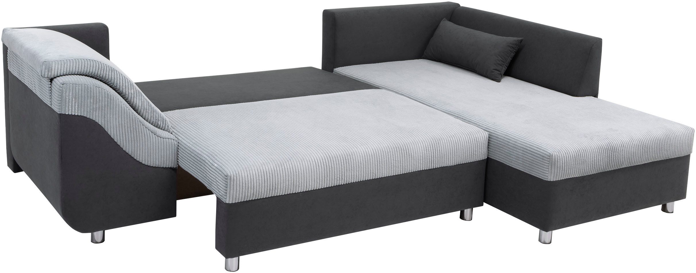 COLLECTION AB Hoekbank Sally L-vorm met en zonder slaapfunctie, inclusief losse rug- en sierkussens