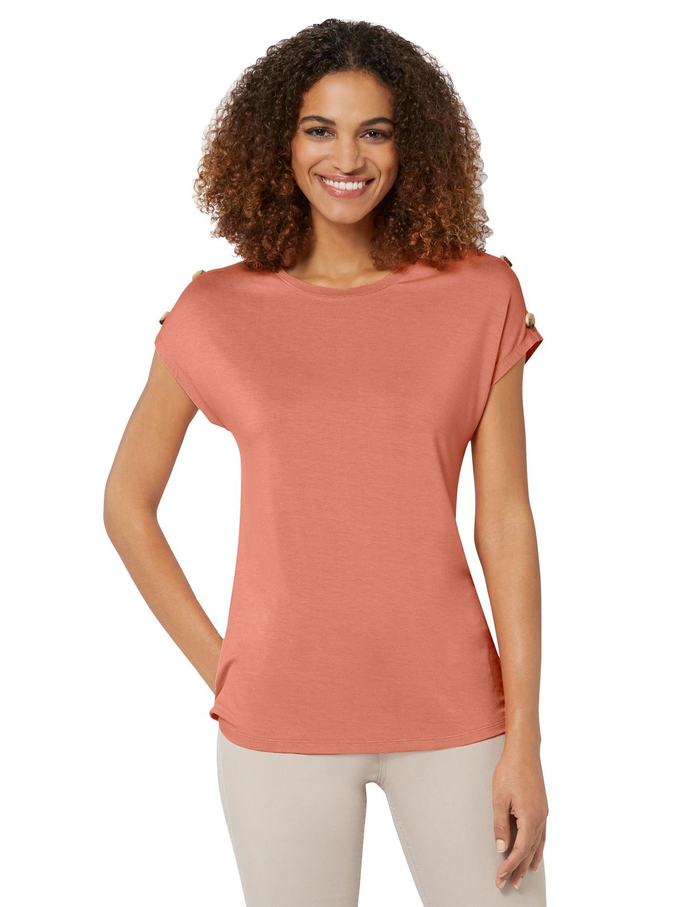 Casual Looks Shirt met korte mouwen Shirt (1-delig)