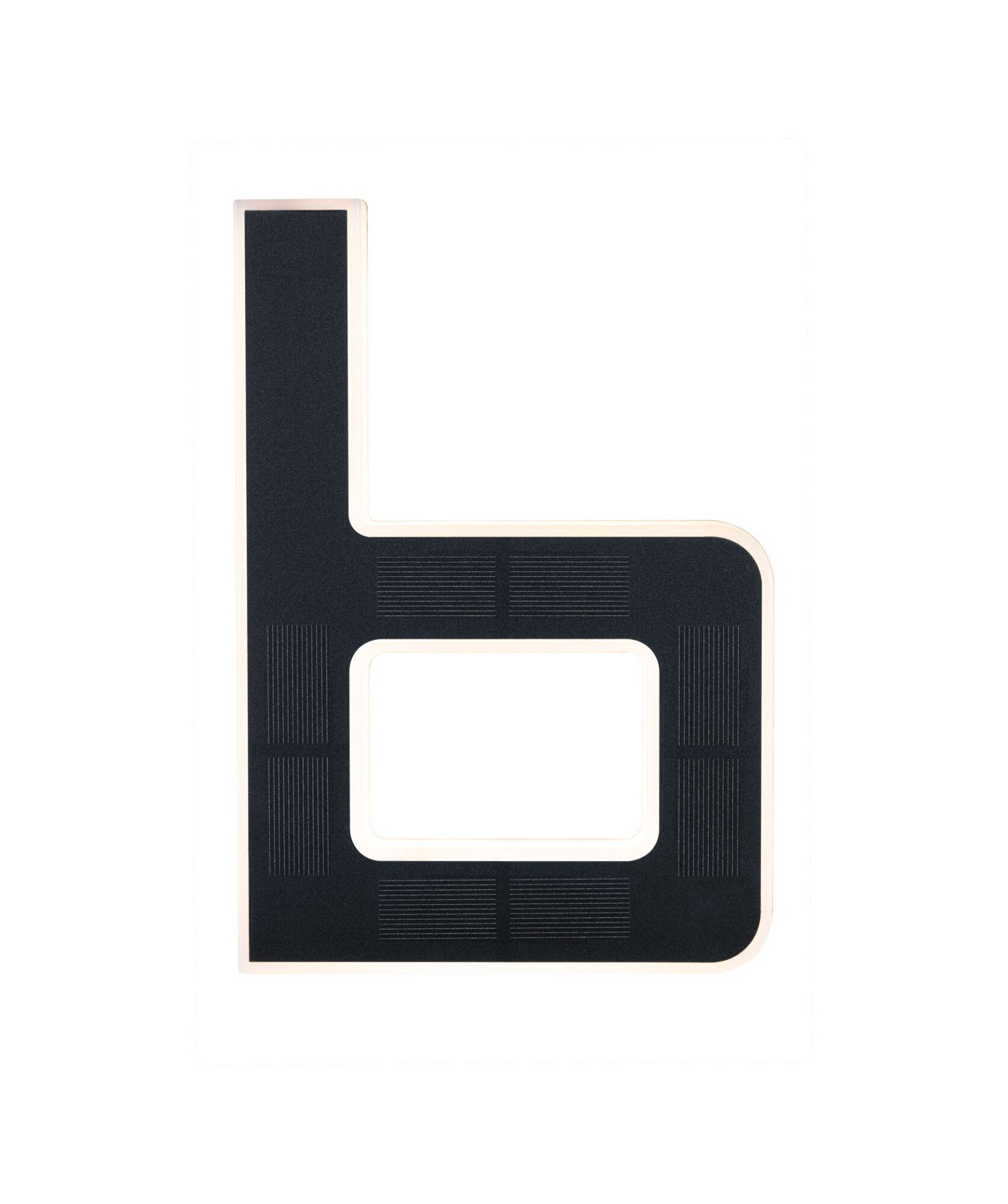 Paulmann Led-wandlamp voor buiten Solar Huisnummer LED-module, huisnummers, letters kiesbaar, accu verwisselbaar (1 stuk)