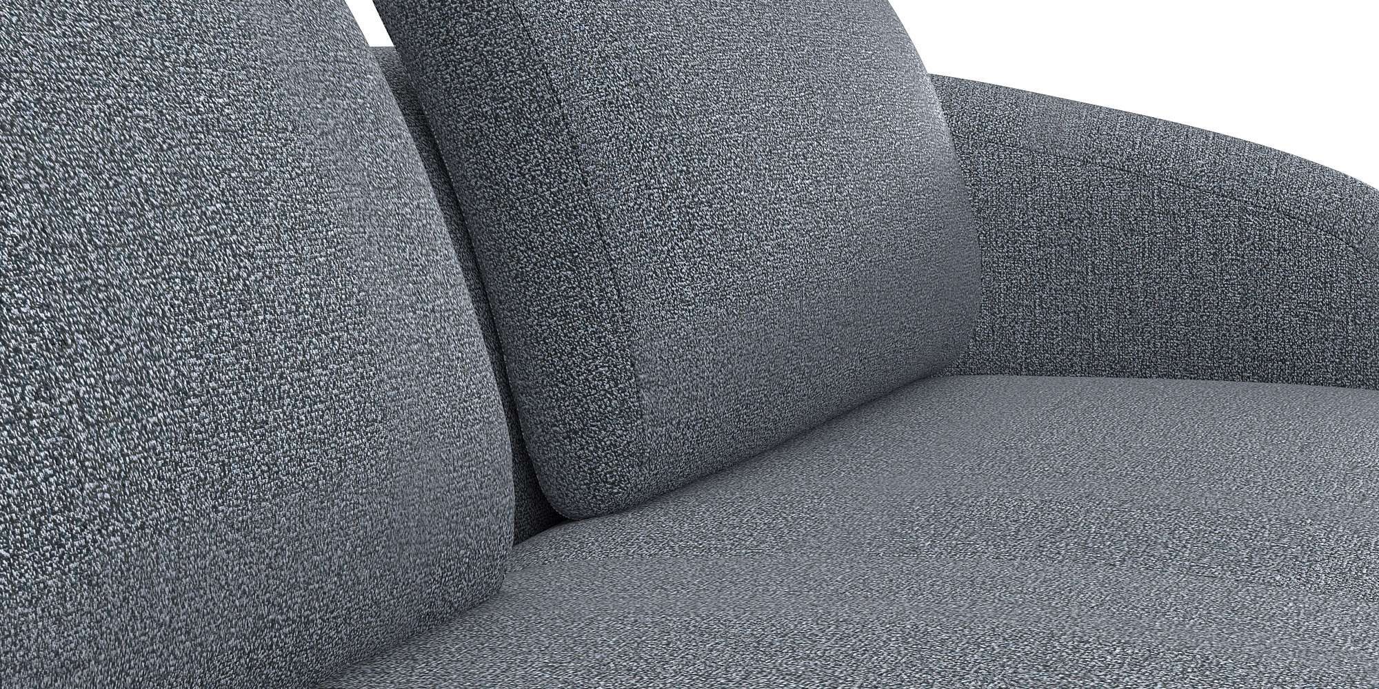 FLEXLUX Zithoek Torino, rond, L-vorm, bankhoek met recamière, longchair-sofa
