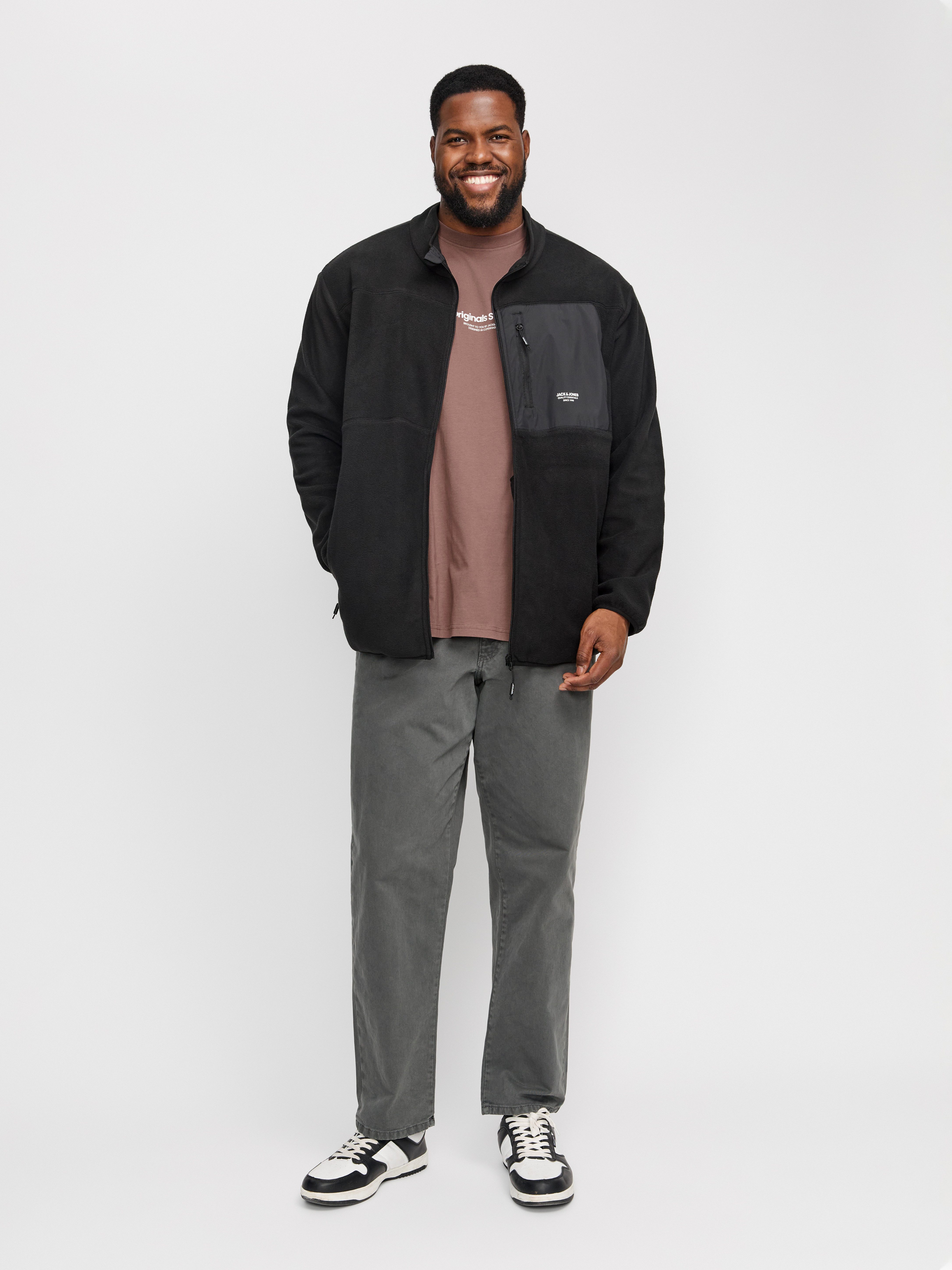 Jack & Jones PlusSize Shirt met korte mouwen JORVESTERBRO TEE SS CREW NECK NOOS PLS