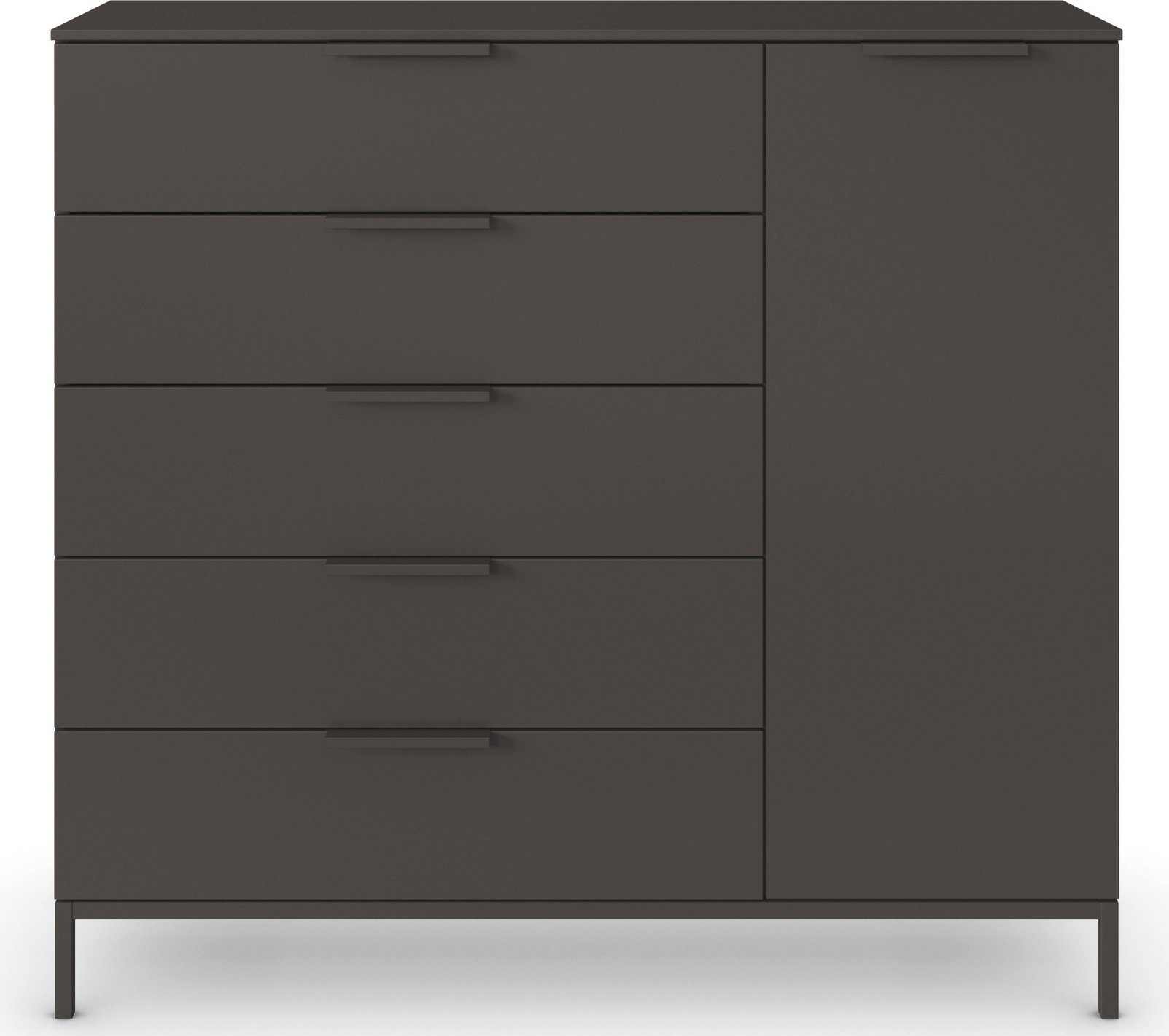 rauch Kast met laden en deuren Flipp 1 deurs met 5 laden en soft-close functie