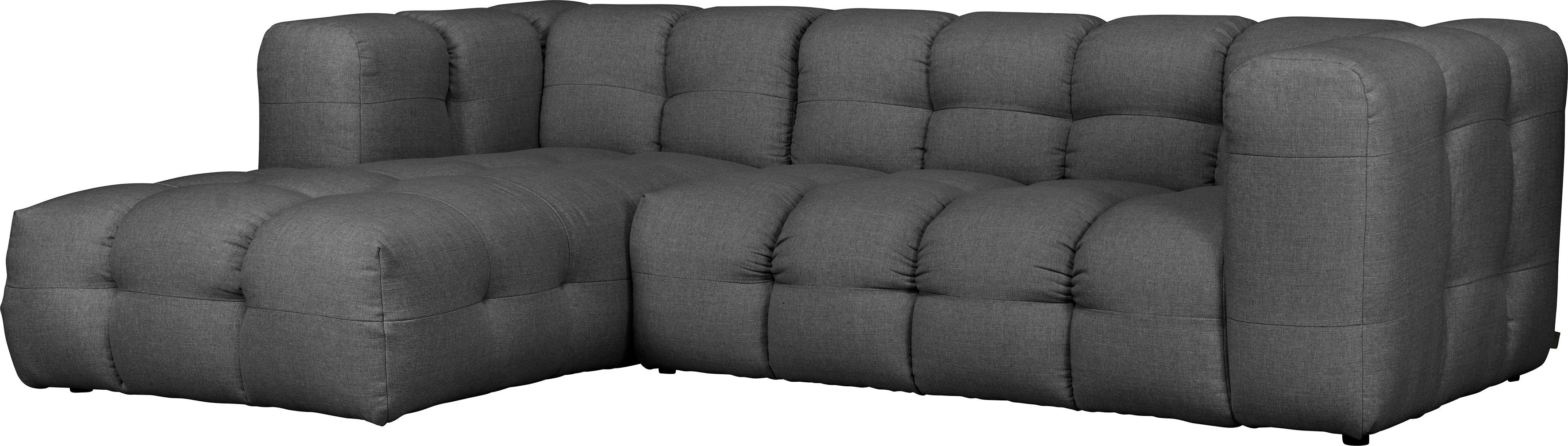 LeGer Home by Lena Gercke Hoekbank TALISHA L-vorm designerbank, moderne quilt, B/D/H: 276/178/75 cm