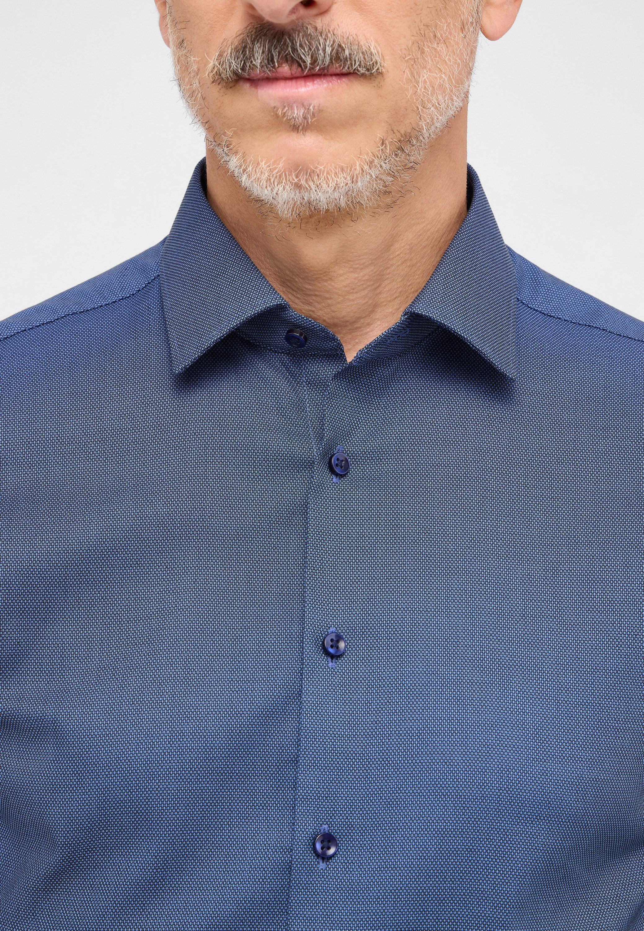 Eterna Overhemd met lange mouwen Slim fit