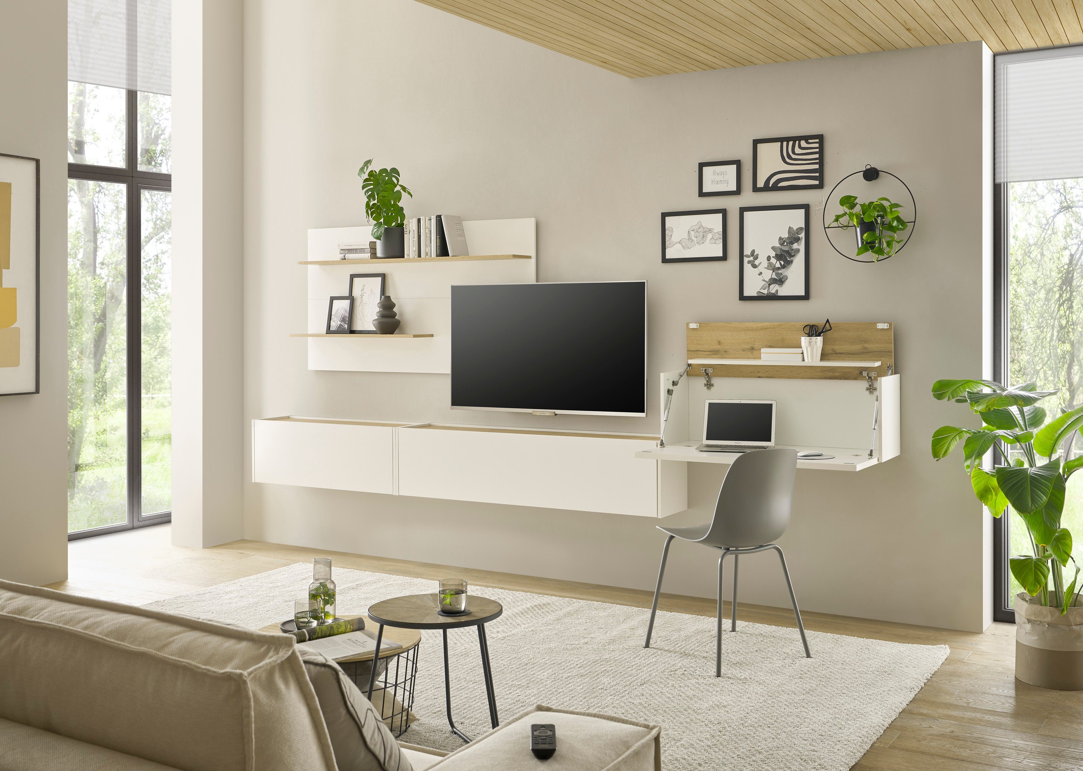 INOSIGN Set kantoormeubelen City/Giron Thuiskantoor (set, 4-delig)