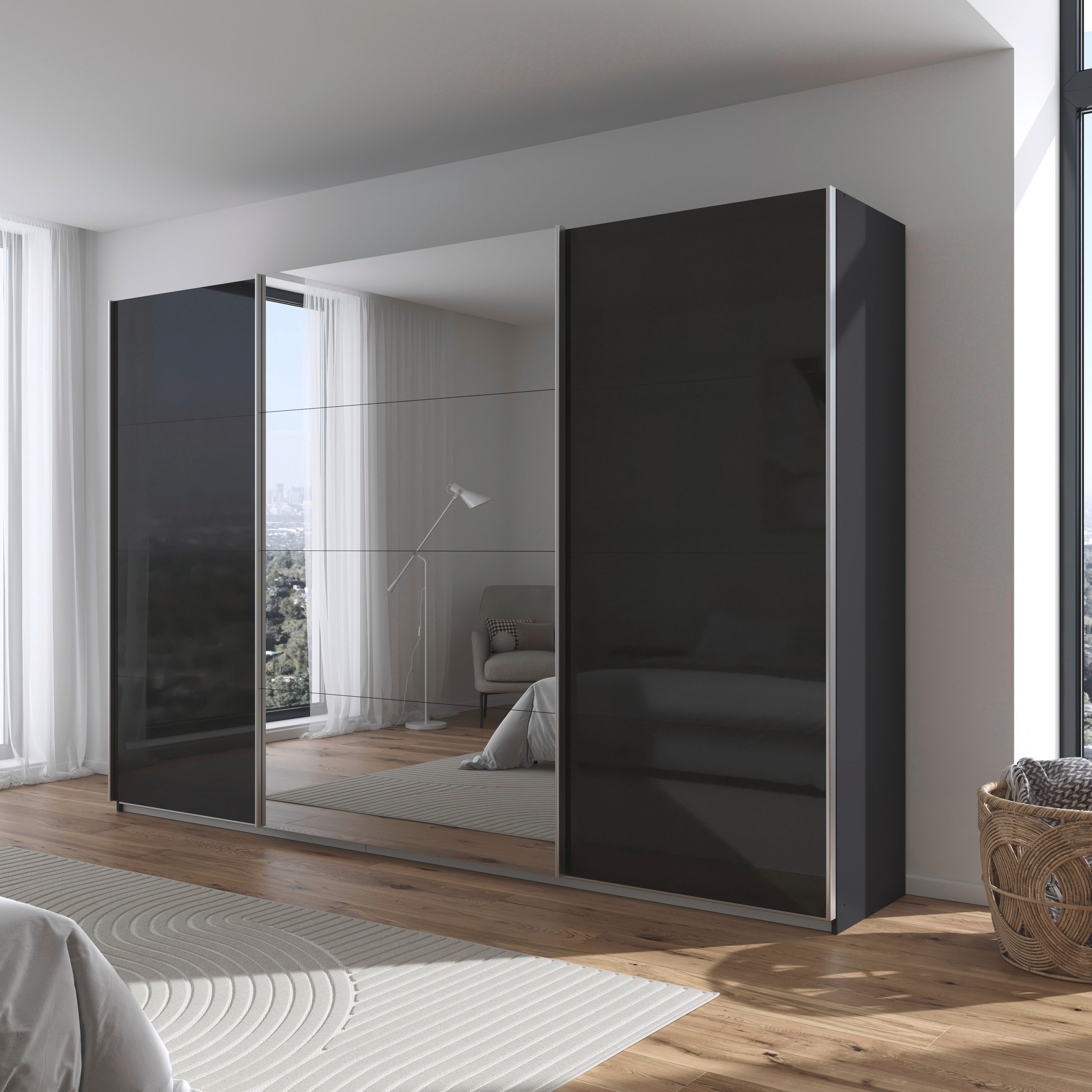 rauch Schuifdeurkast Kledingkast kast OTTO´S CHOICE garderobe AGORDO Top interieur, in 4 breedtes en 2 hoogtes MADE IN GERMANY