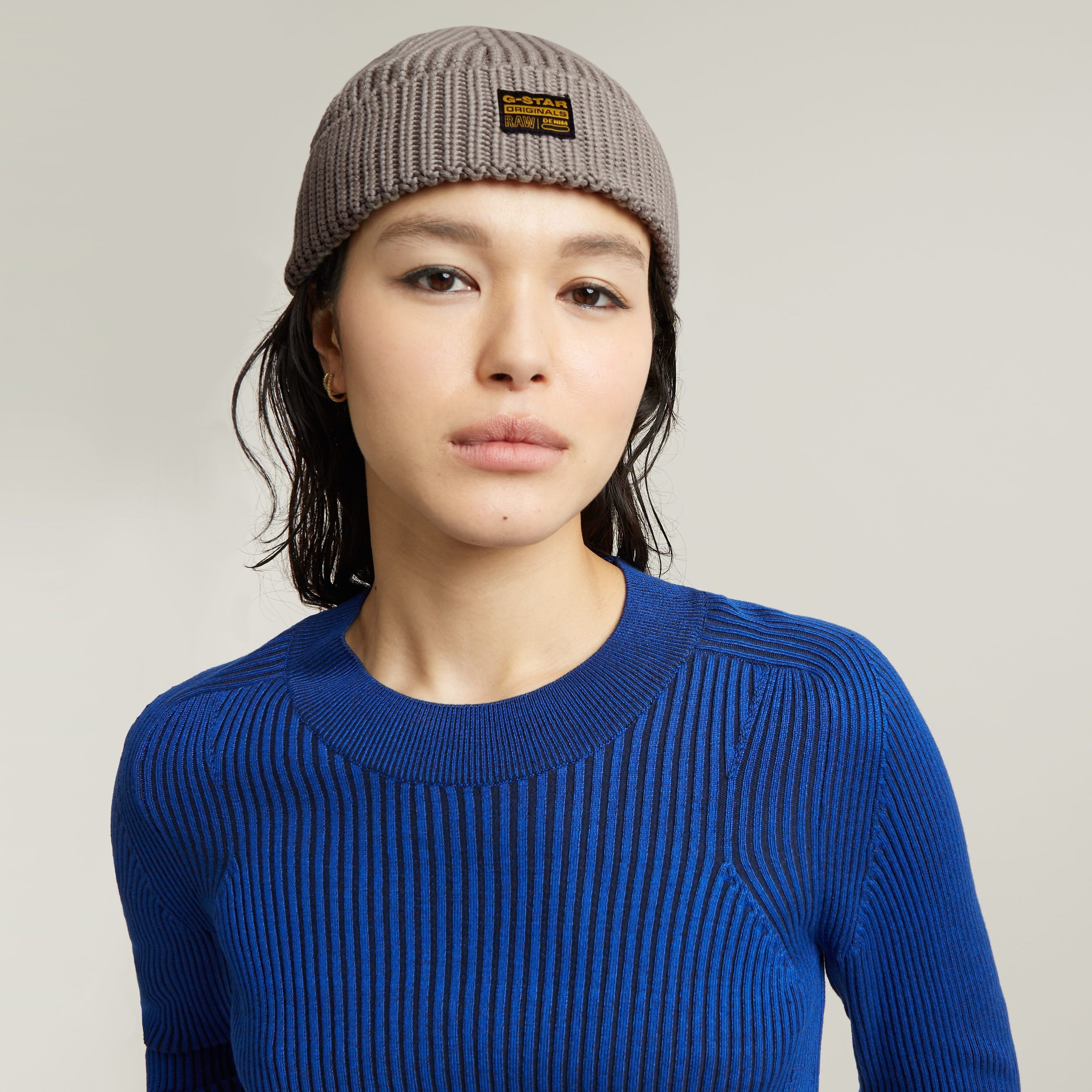 G-Star RAW Gebreide muts Originals Fisherman Beanie