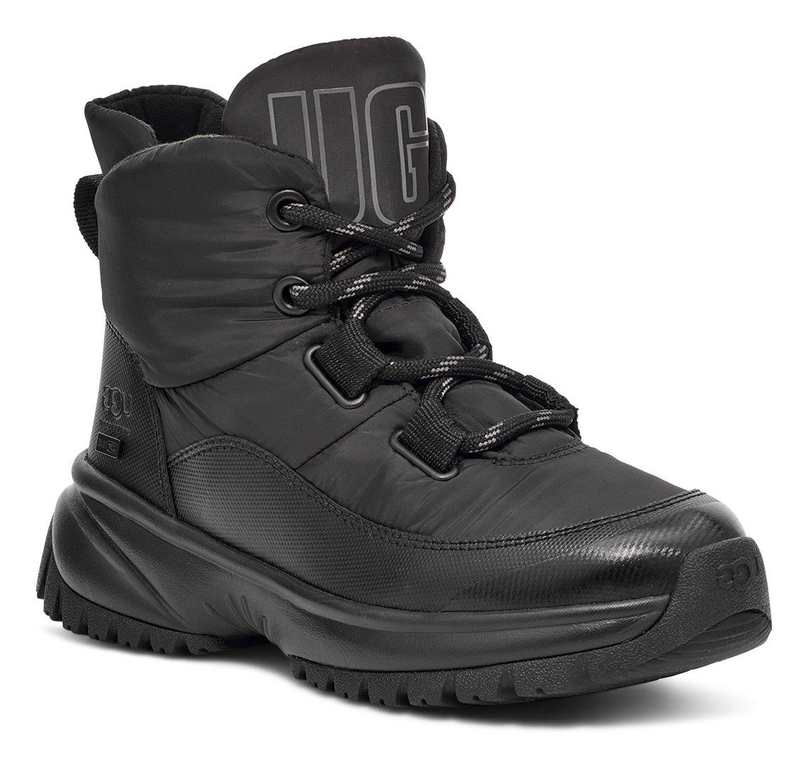 UGG Snowboots Winterlaarzen YOSE PUFFER LACE Winterlaarzen, veterschoenen, trekkingschoen met veters