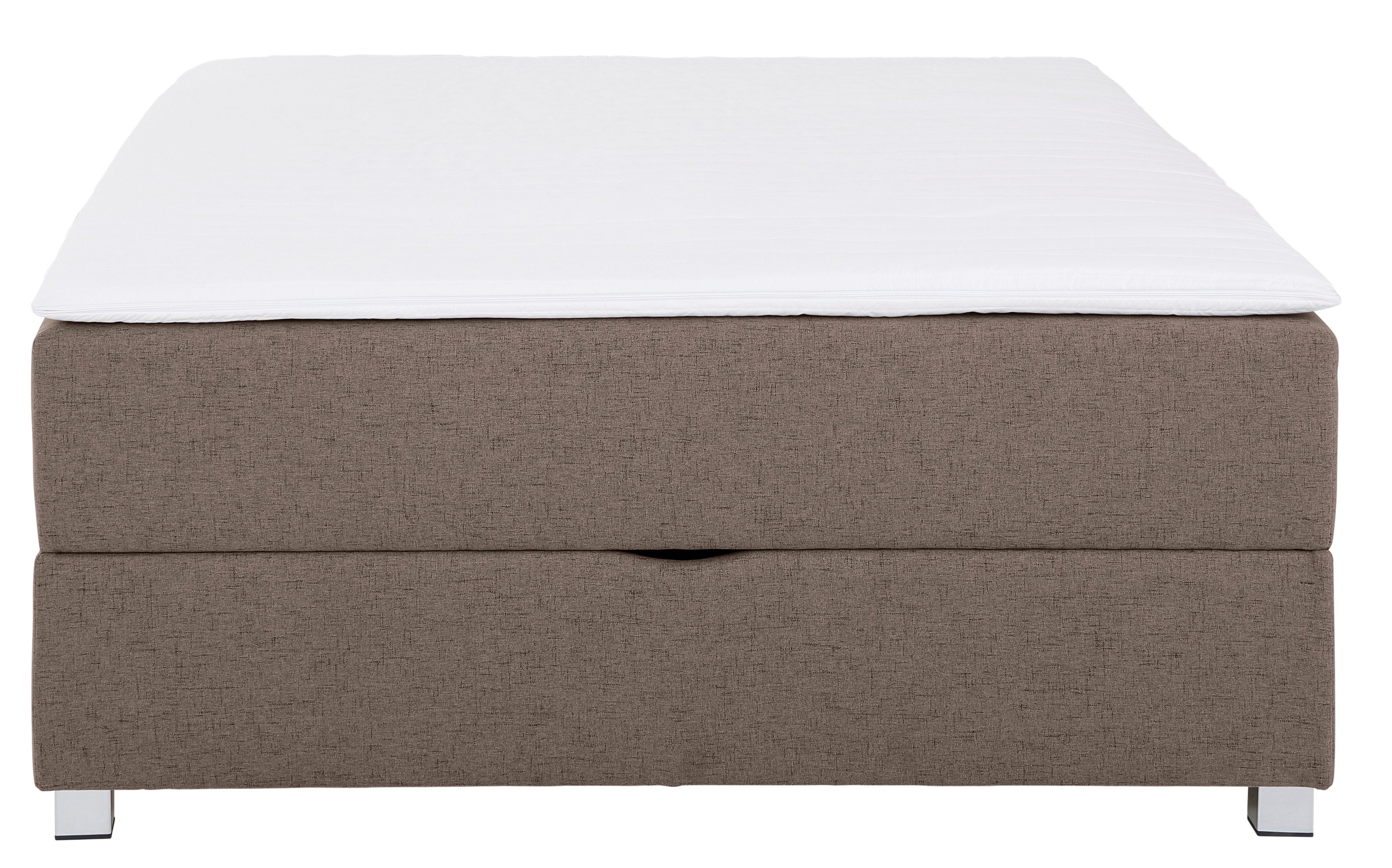 INOSIGN Boxspring Alexis zonder hoofdbord - ideaal voor ruimtes met schuine plafonds, in 4 breedten