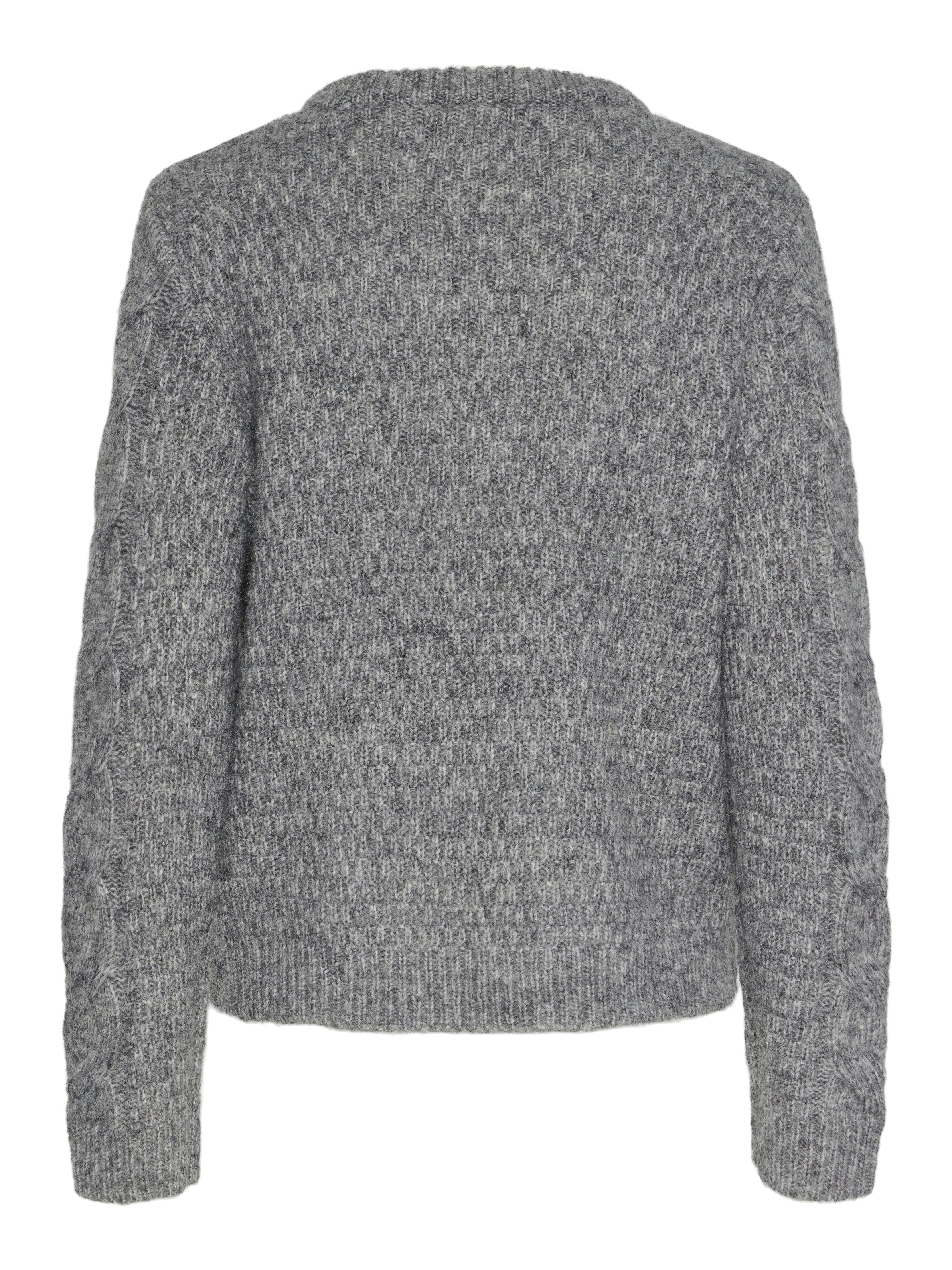 pieces Gebreide trui PCNINA LS O-NECK KNIT NOOS BC