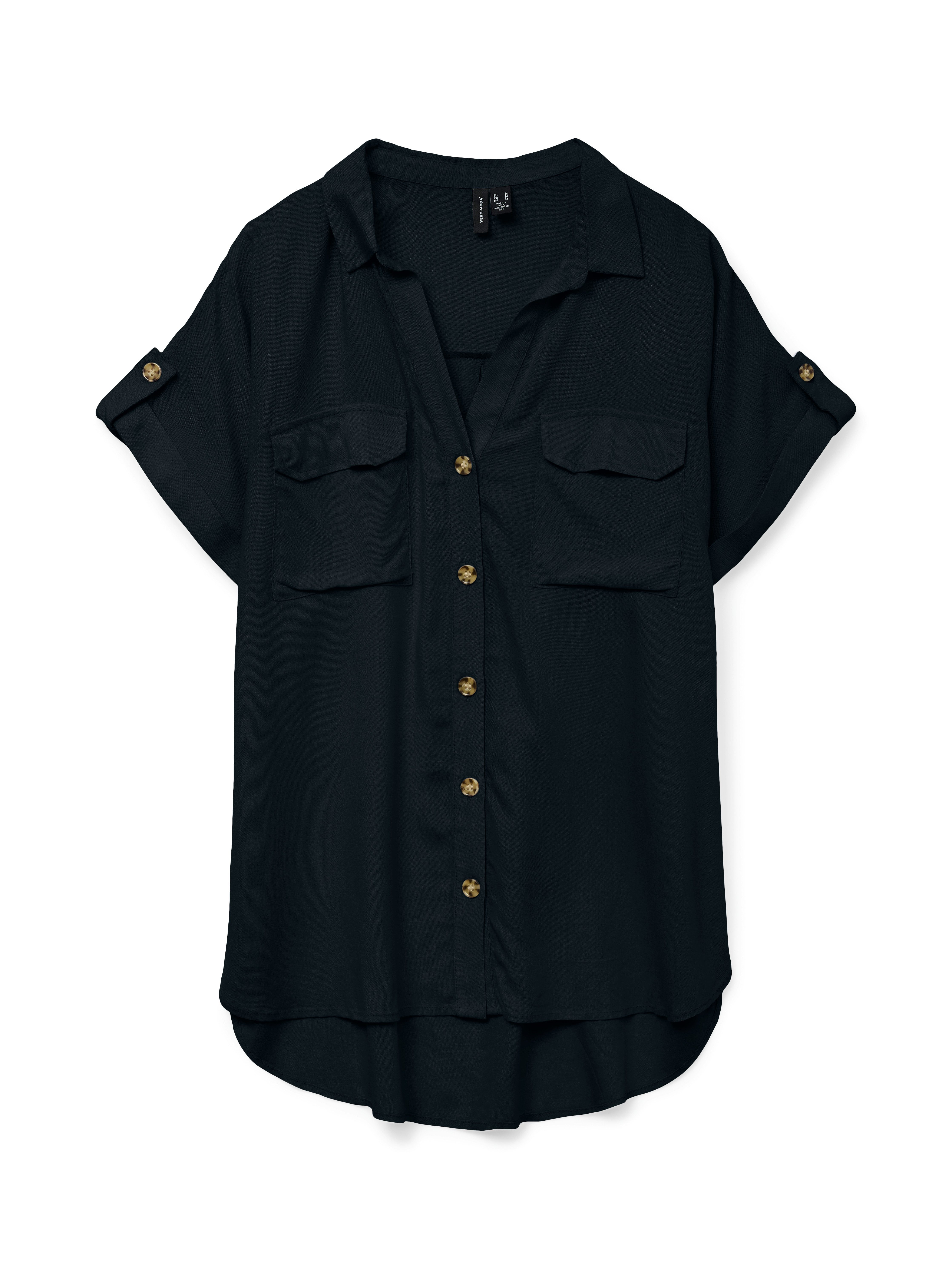 Vero Moda Overhemdblouse VMBUMPY S S SHIRT WVN GA NOOS