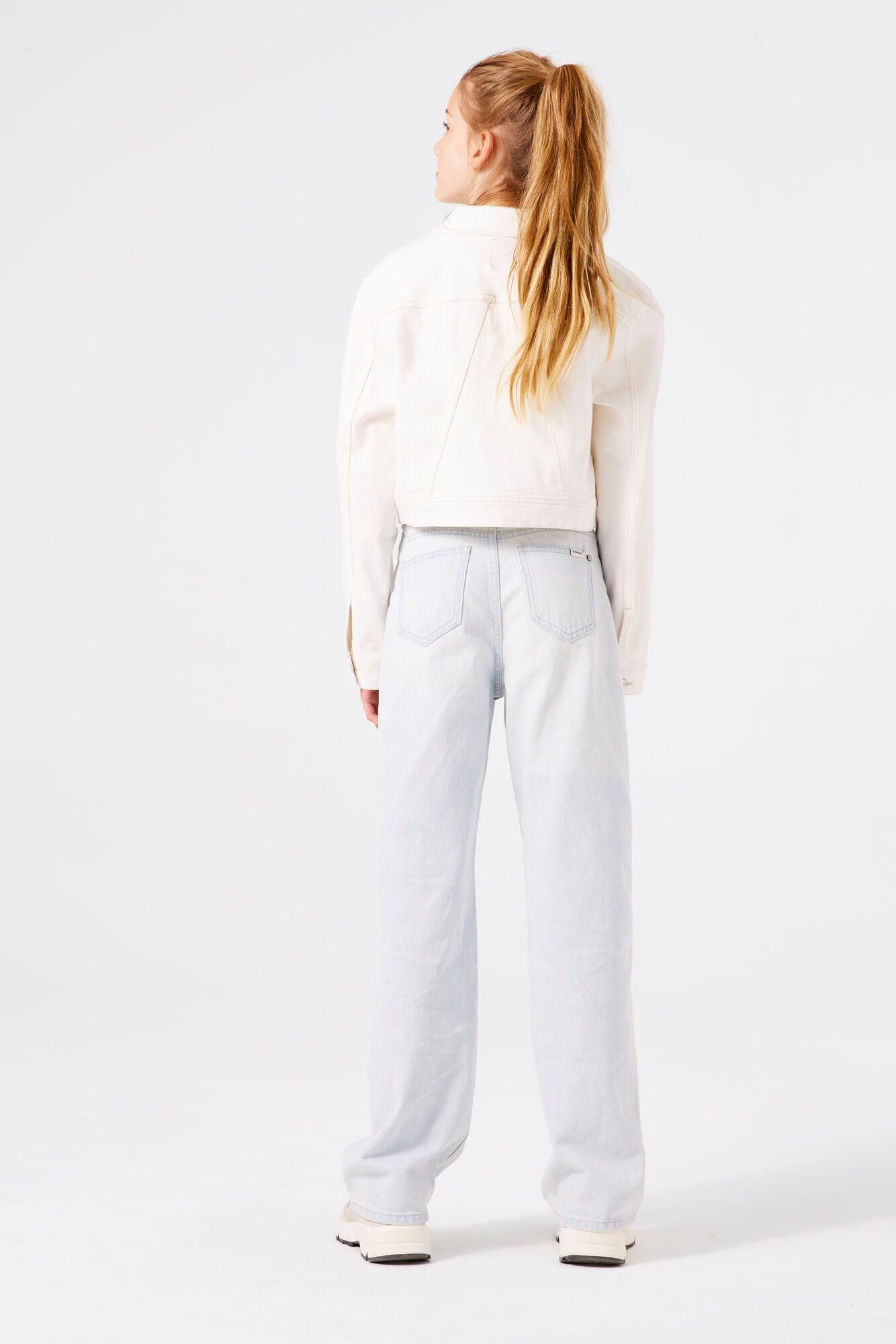 Garcia Jeansjack met borstzakken, voor meisjes