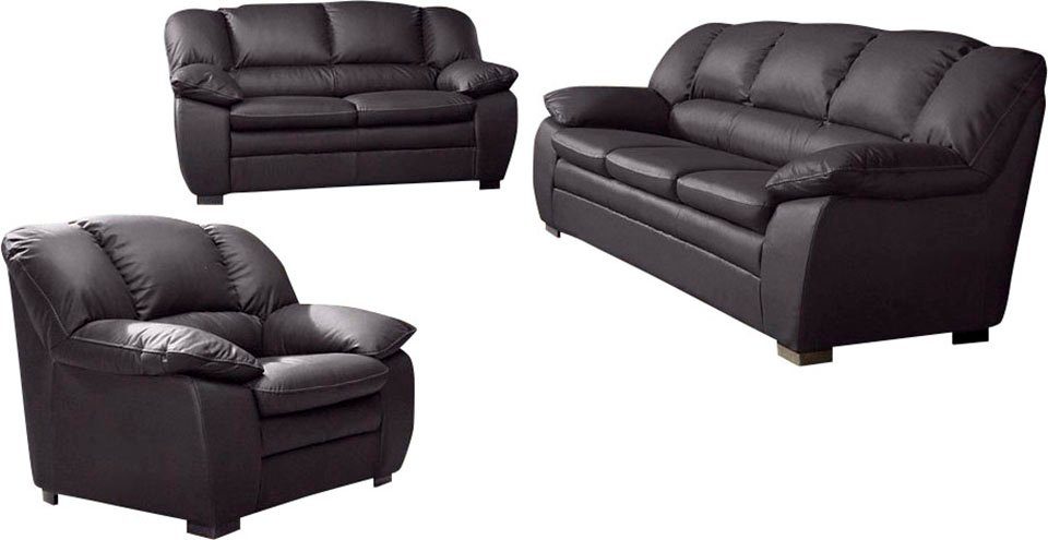 COTTA Zithoek Casino Set: fauteuil, 2-zitsbank, 2,5-zitsbank (set, 3-delig)