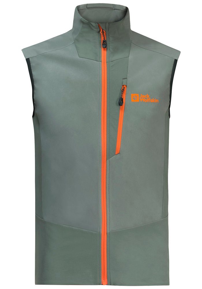 Jack Wolfskin Softshell-bodywarmer ALPSPITZE VEST M