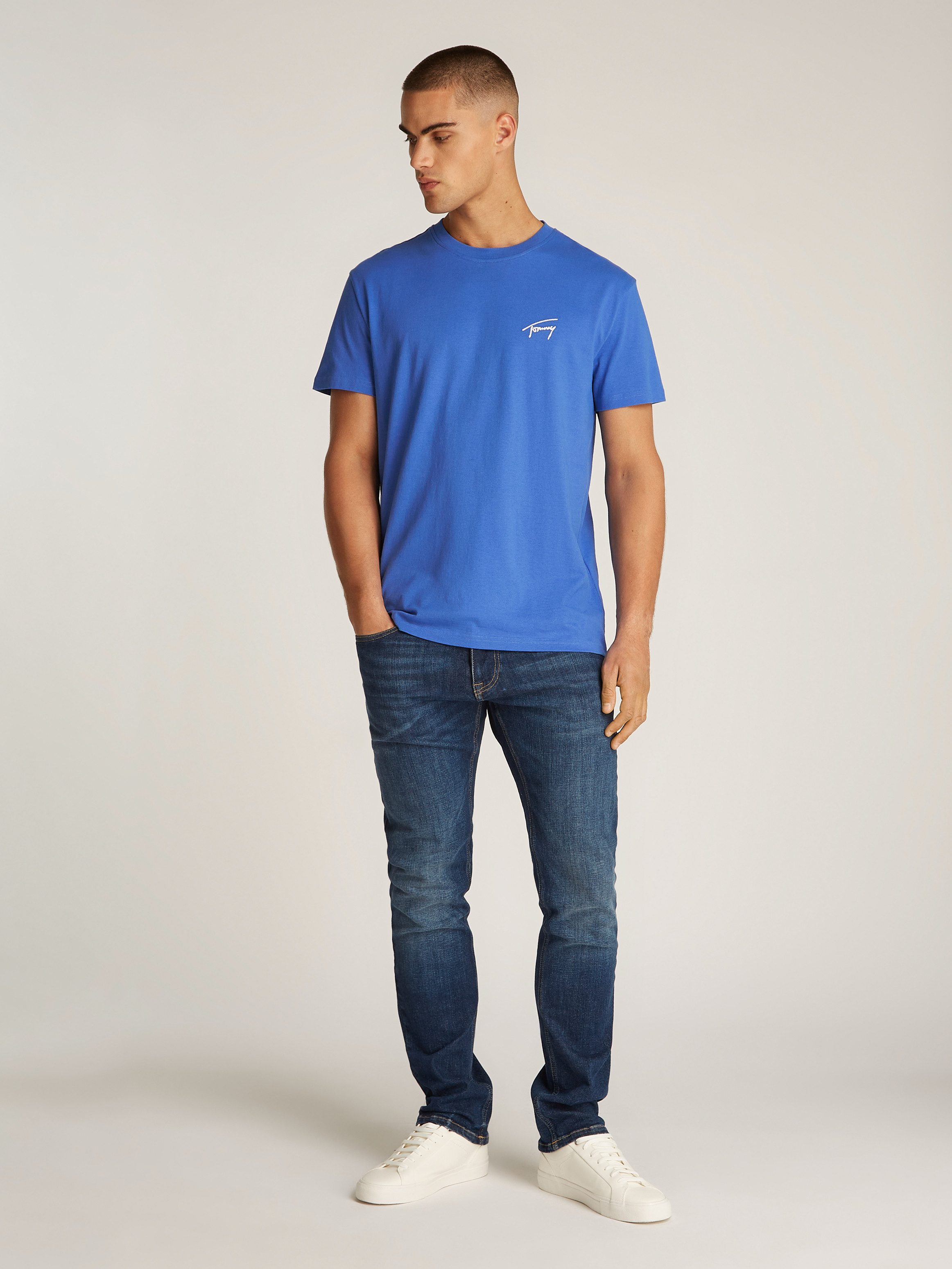TOMMY JEANS T-shirt TJM REG SIGNATURE TEE EXT