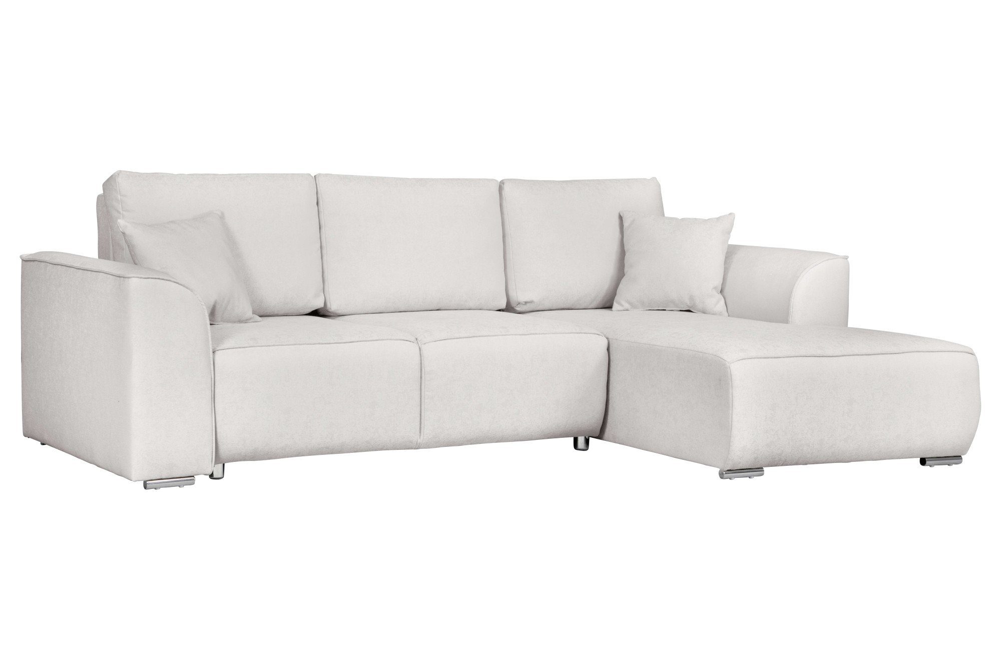 INOSIGN Hoekbank BEATRICE optionele slaapbank met bedlade, B/D/H: 265/170/86 cm