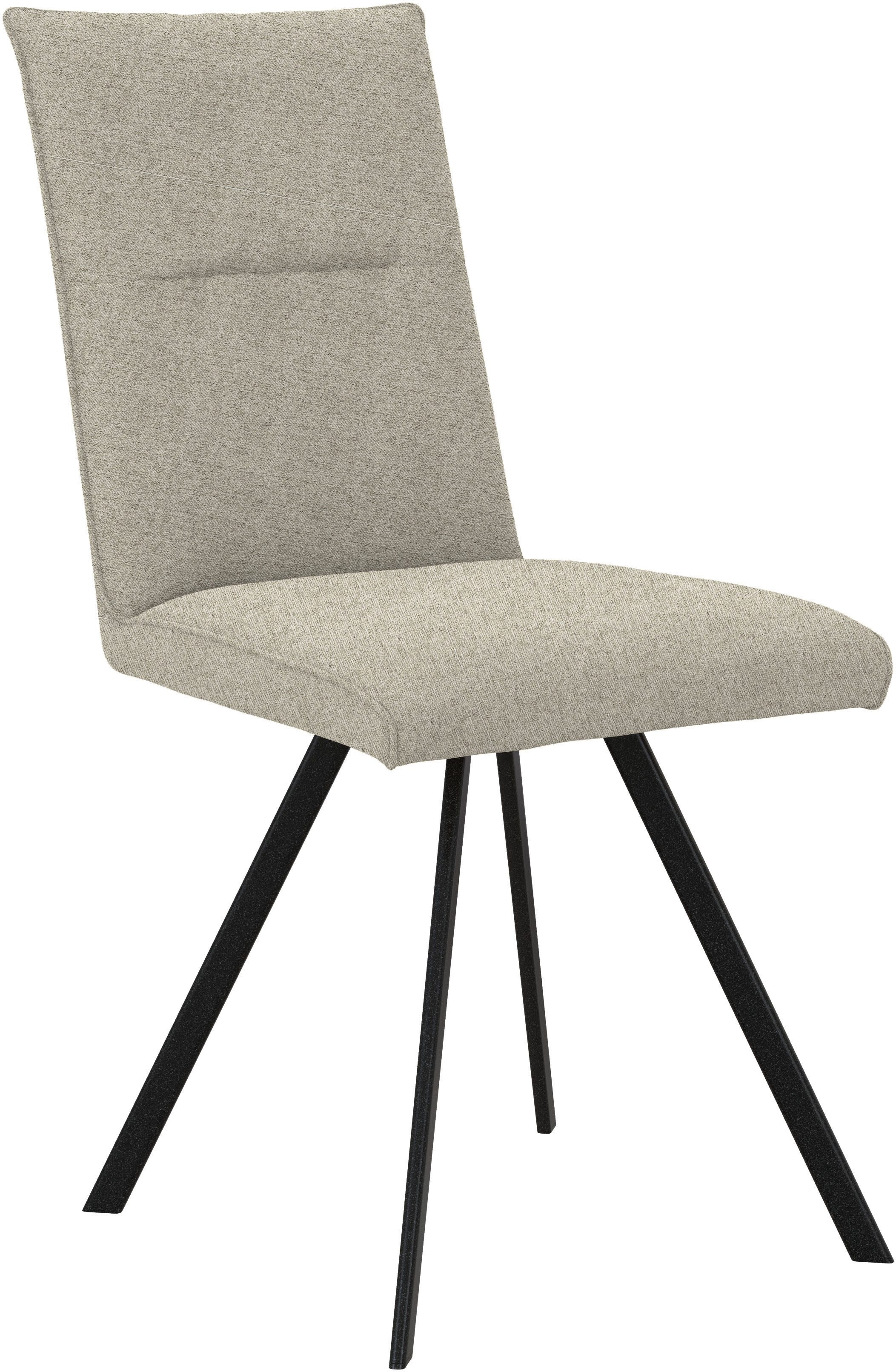 Home affaire Eethoek Sava Hoekbank met nosagvering in de zitting, massief eiken tafel (set, 4-delig)