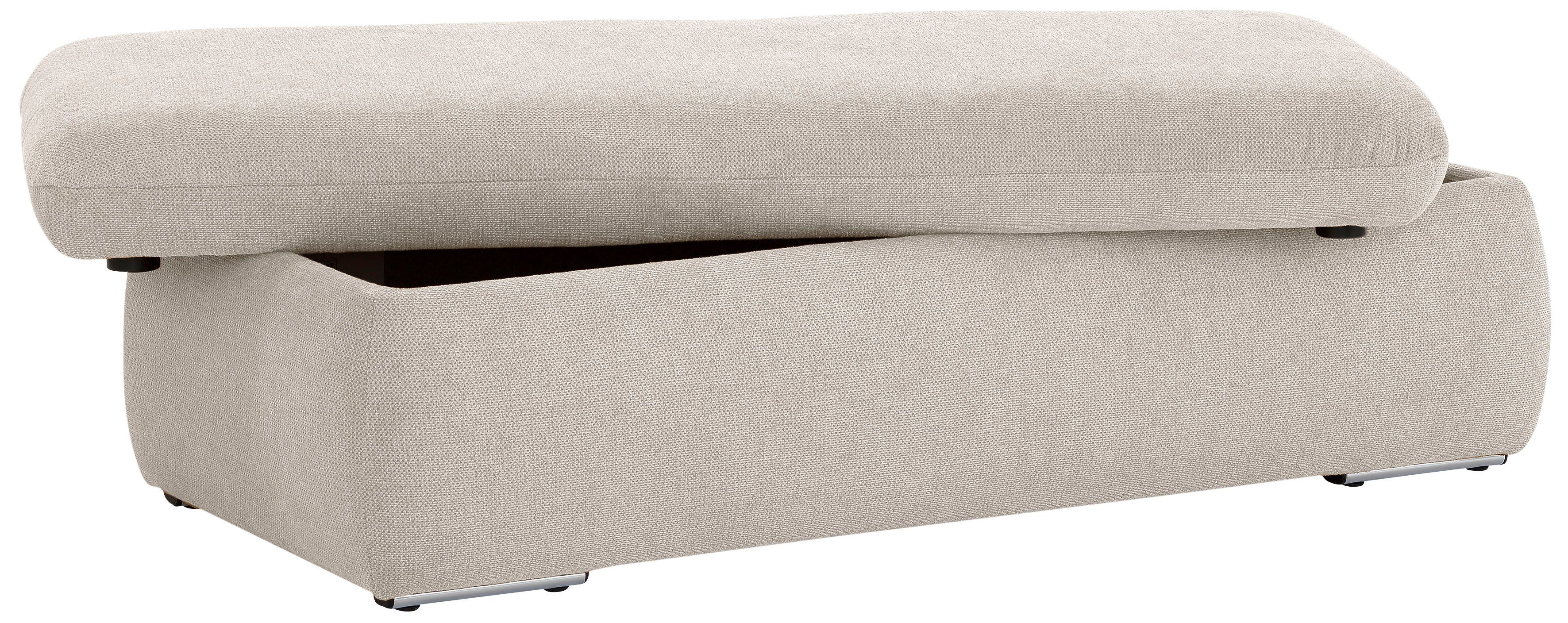 INOSIGN Hocker Avesa Met groot opbergvak, passend bij de serie "Avesa", bxdxh: 136x64x43 cm